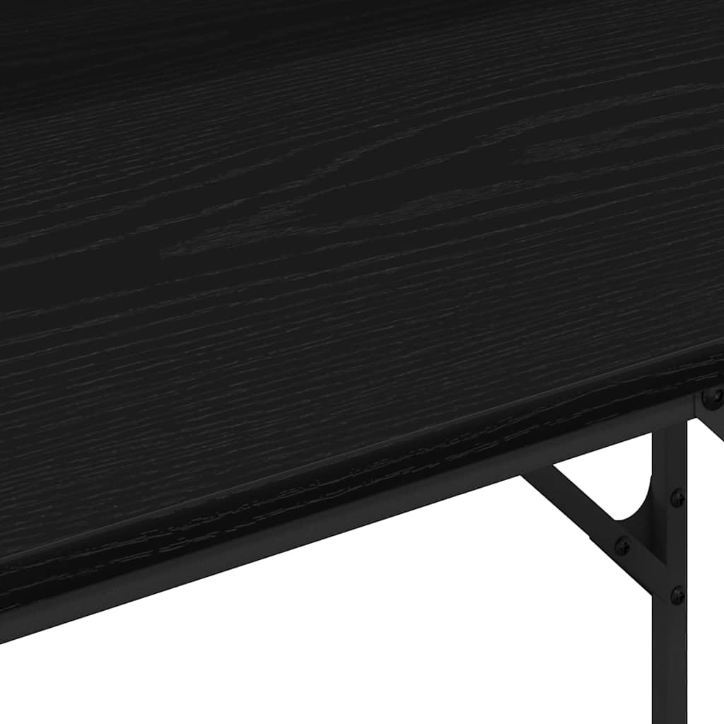 Asztal Fekete tölgy Szerelt Fa 100 x 50 x 86,5 cm