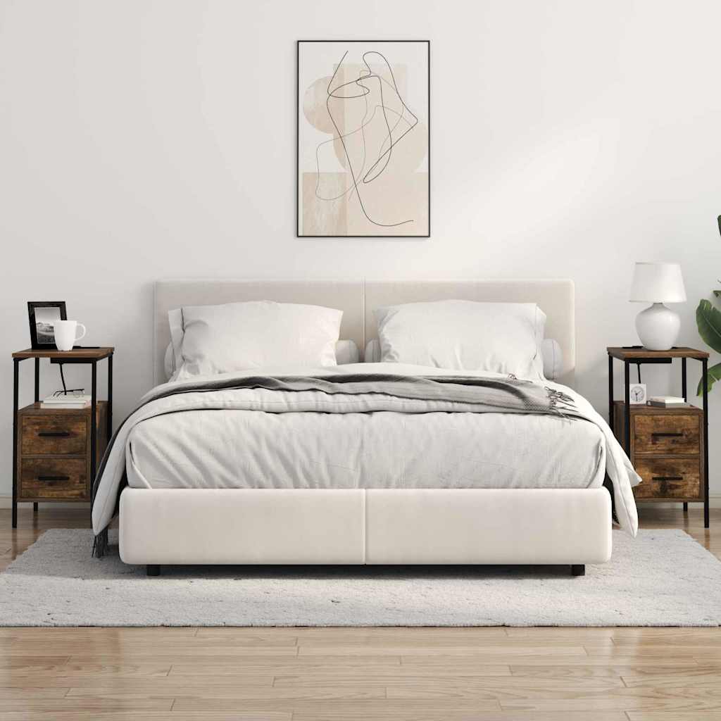 Éjjeliszekrény Füstölt tölgy 30 x 48 x 61 cm Szerelt Fa