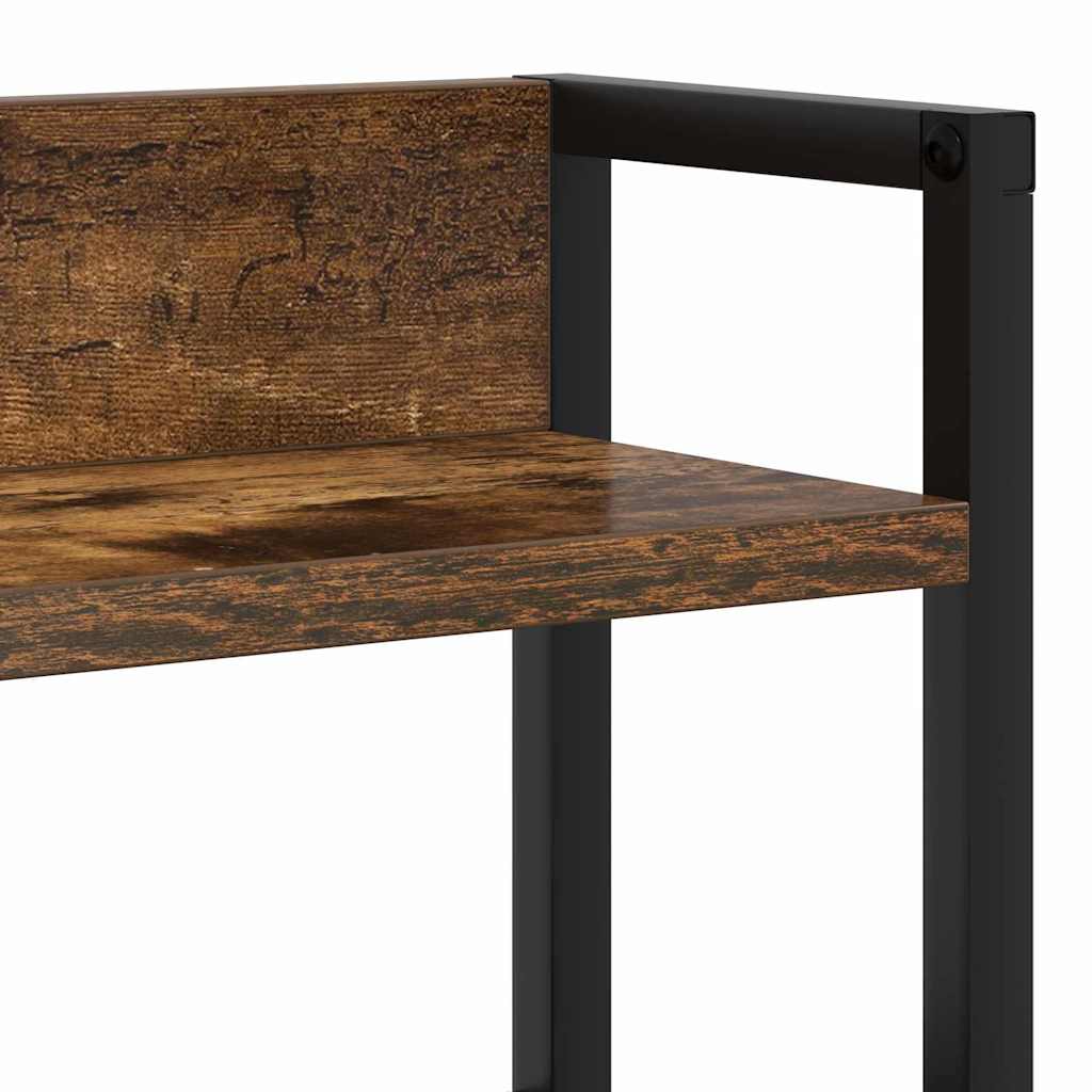 Tároló fejtámla Füstölt tölgy Szerelt fa