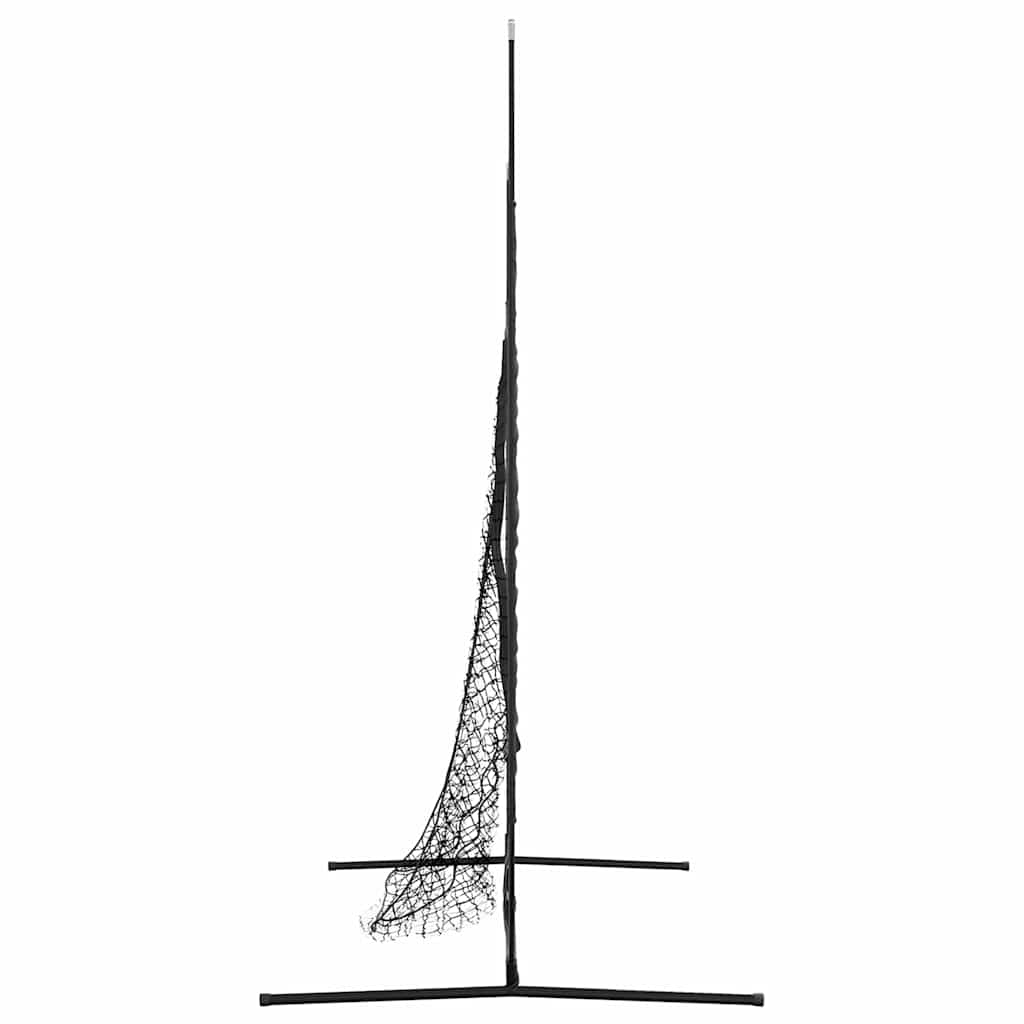 Baseball gyakorlóháló Fekete 250 x 106 x 209 cm Poliészter