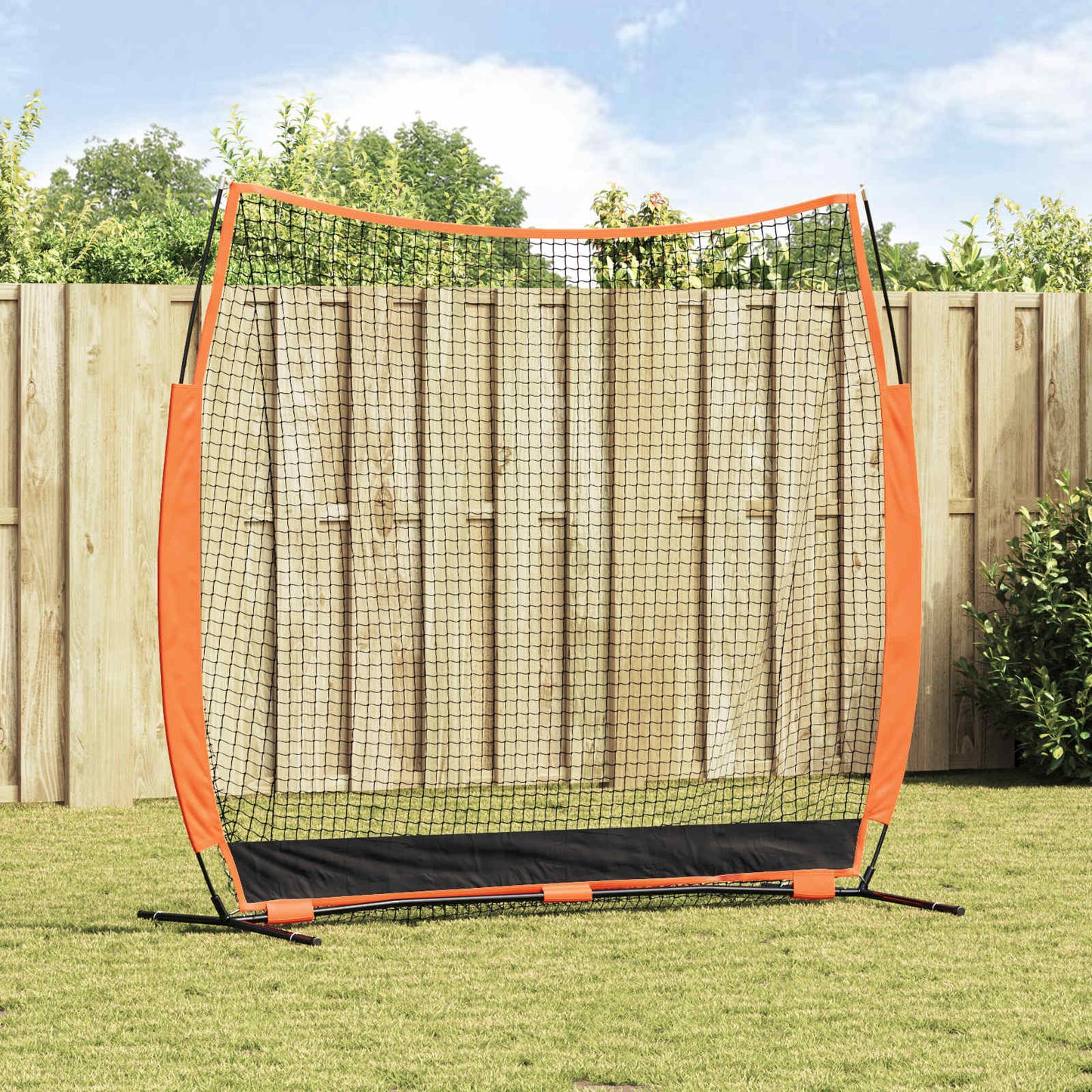 Baseball gyakorlóháló Fekete 250 x 106,5 x 210 cm Poliészter