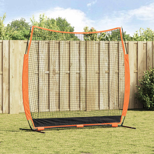 Baseball gyakorlóháló Fekete 250 x 106,5 x 210 cm Poliészter