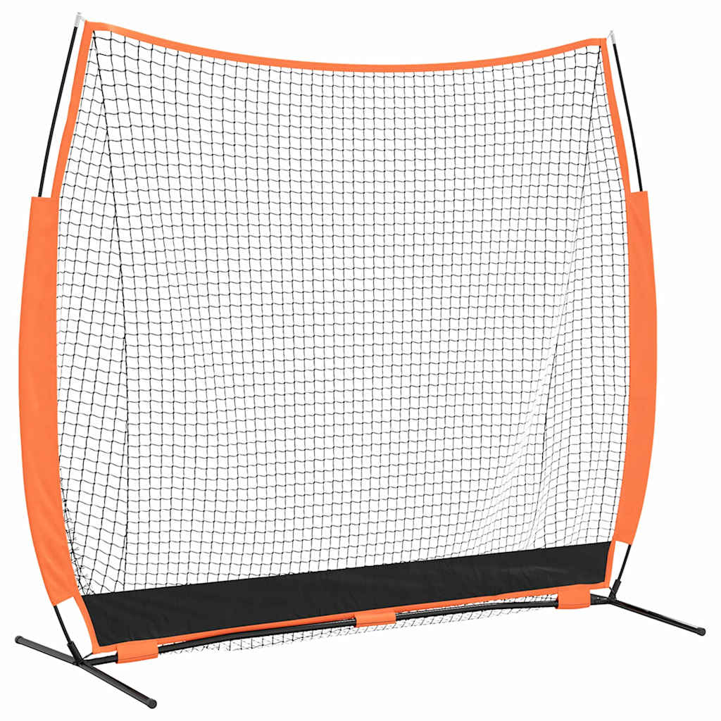 Baseball gyakorlóháló Fekete 250 x 106,5 x 210 cm Poliészter
