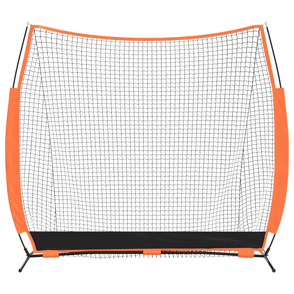 Baseball gyakorlóháló Fekete 250 x 106,5 x 210 cm Poliészter