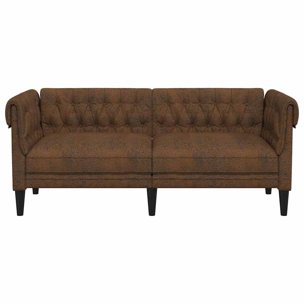 Kanapé Barna 182,5 x 74,5 x 74,5 cm Poliészter