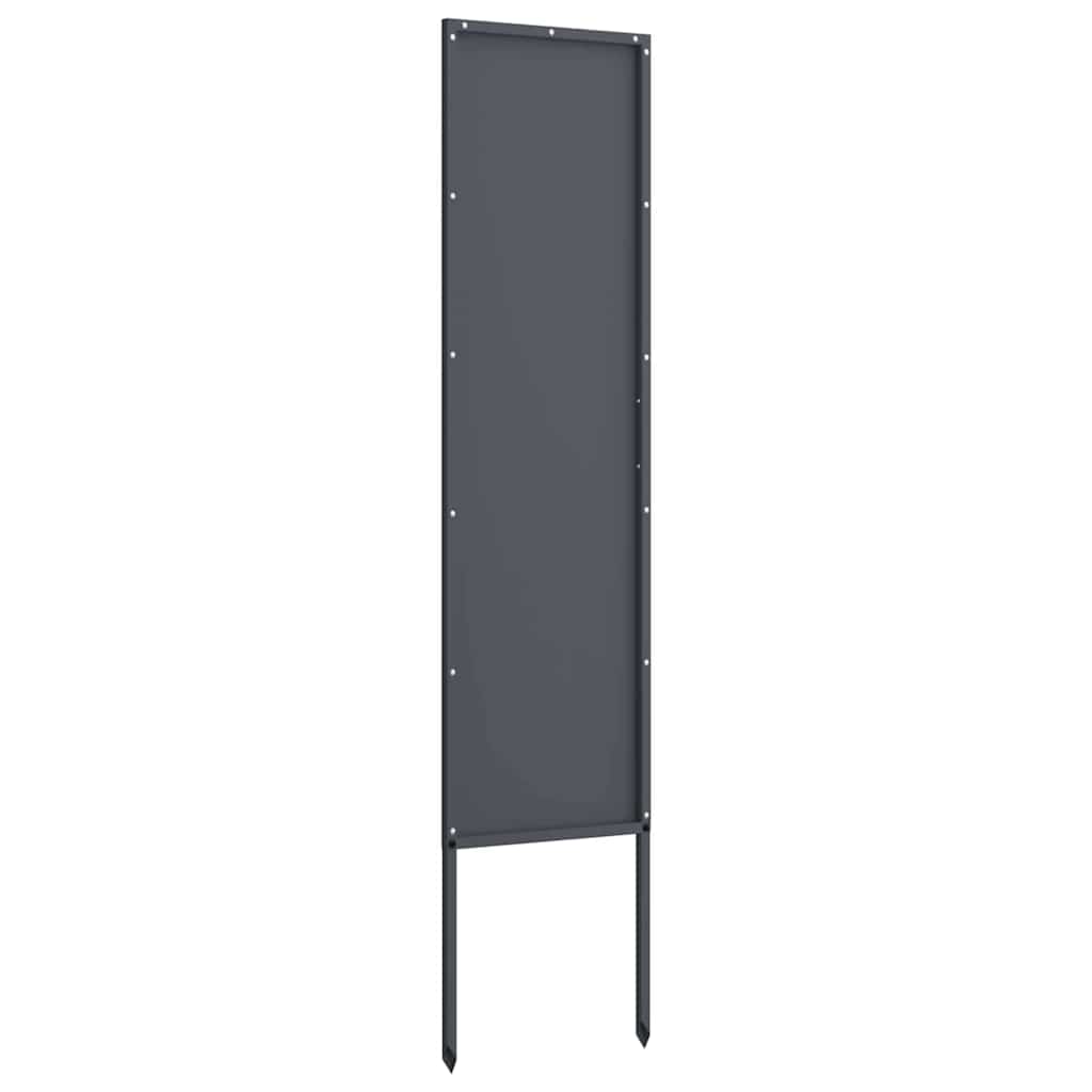 Kertvédő vászon Antracit 32 x 140 cm Hidegen hengerelt acél