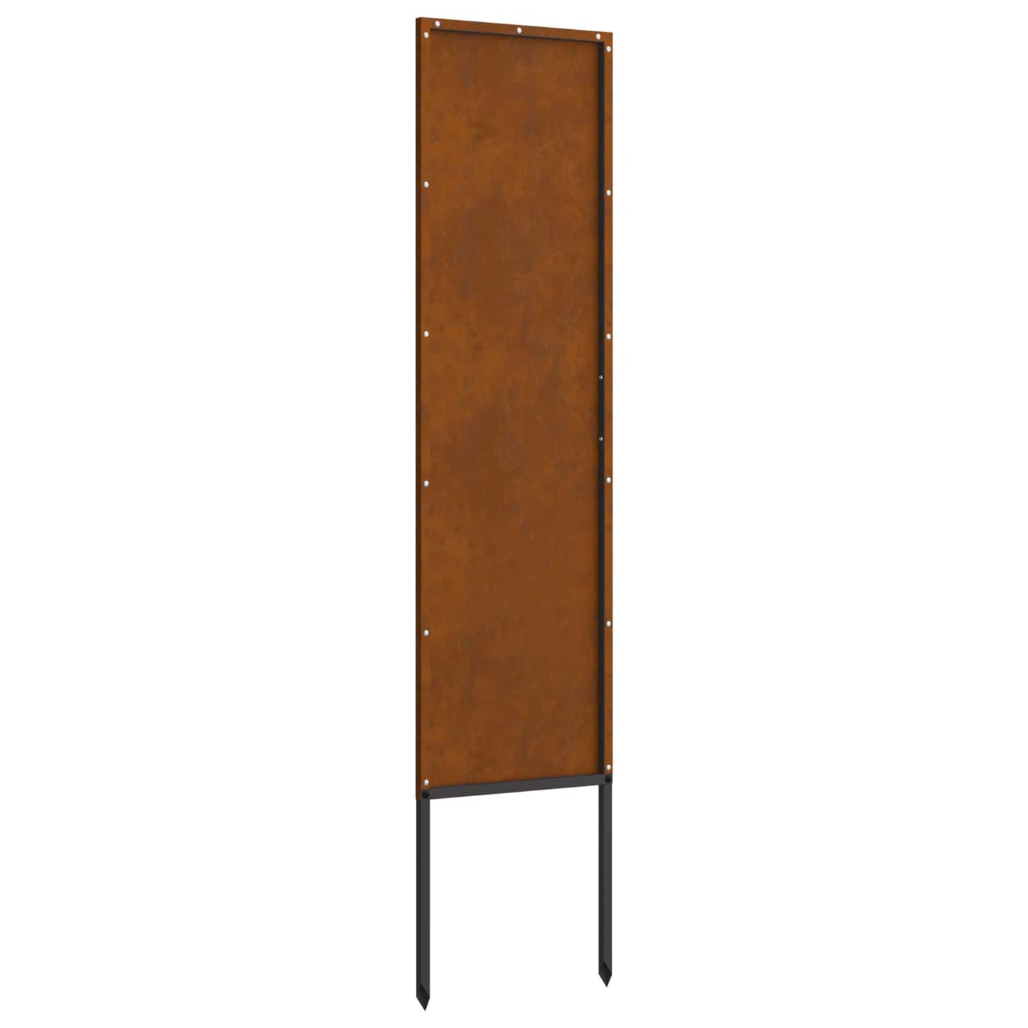 Kertvédő vászon Rozsdás 32 x 140 cm Időjárásálló acél