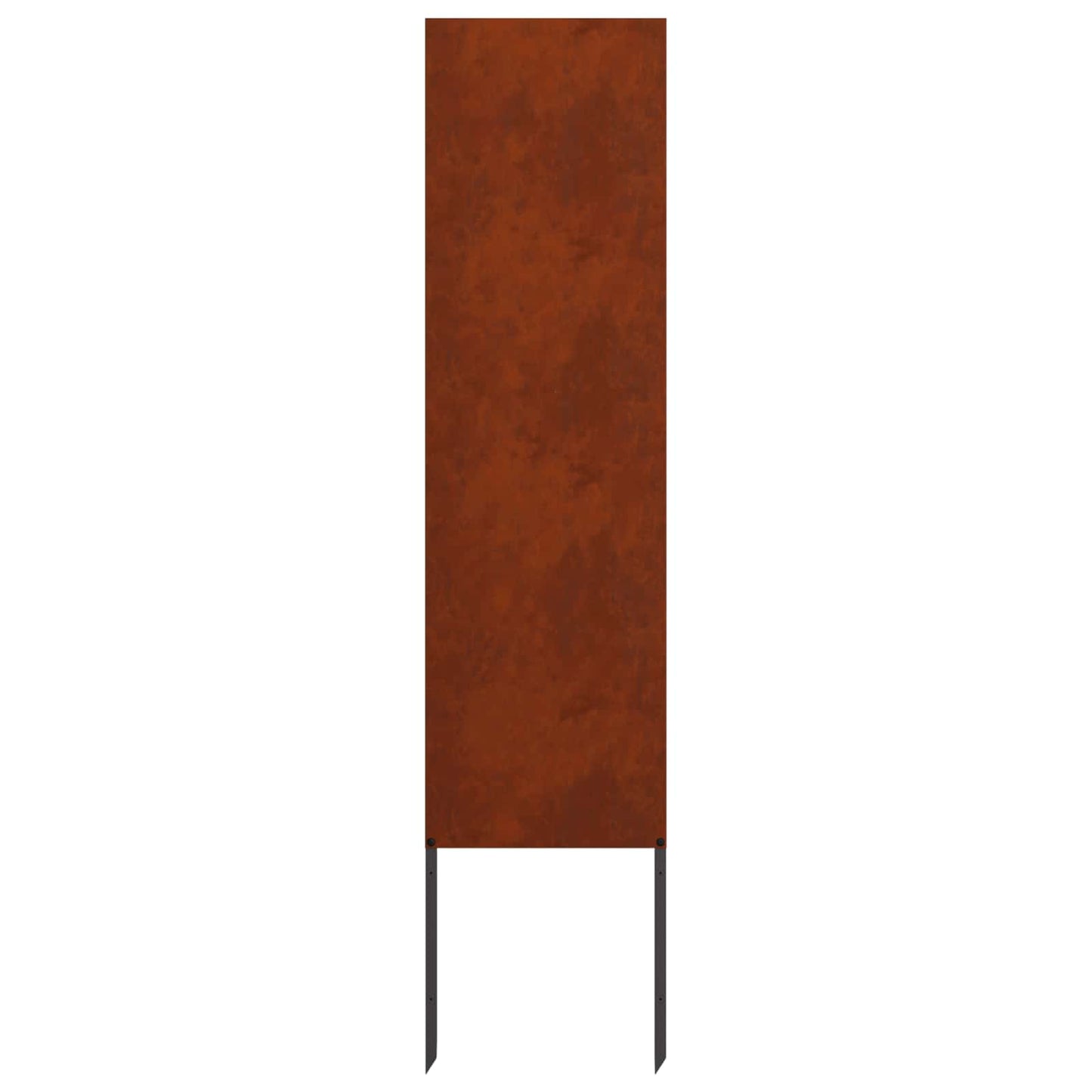 Kertvédő vászon Rozsdás 32 x 140 cm Időjárásálló acél