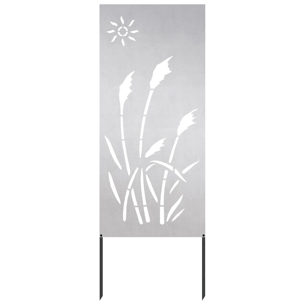 Kertvédő vászon Ezüst 50 x 140 cm Rozsdamentes acél