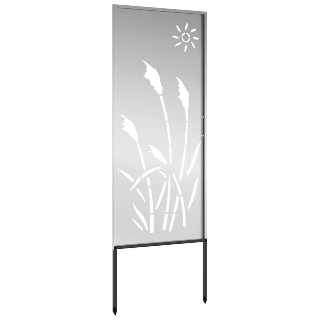Kertvédő vászon Ezüst 50 x 140 cm Horganyzott acél