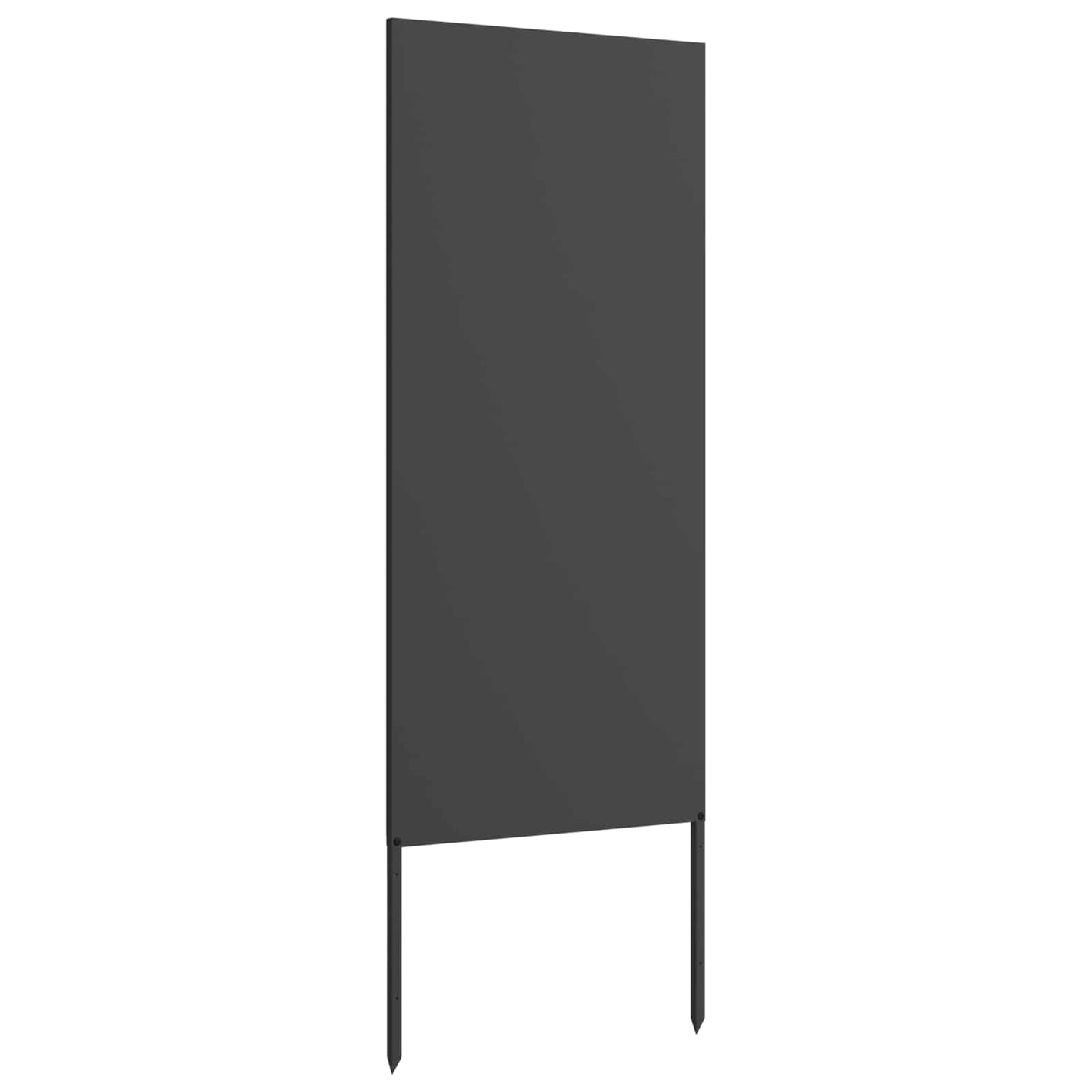 Kertvédő vászon Fekete 50 x 140 cm Hidegen hengerelt acél