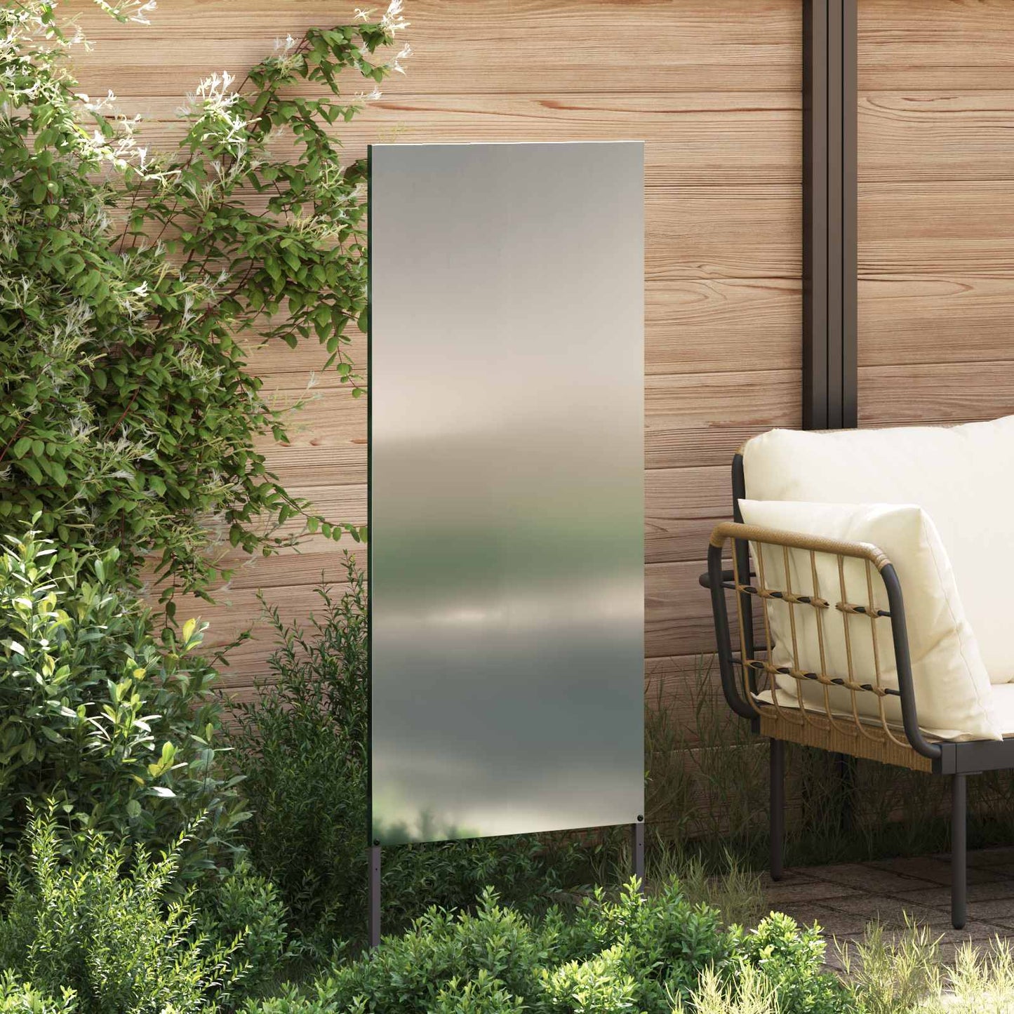 Kertvédő vászon Ezüst 50 x 140 cm Horganyzott acél