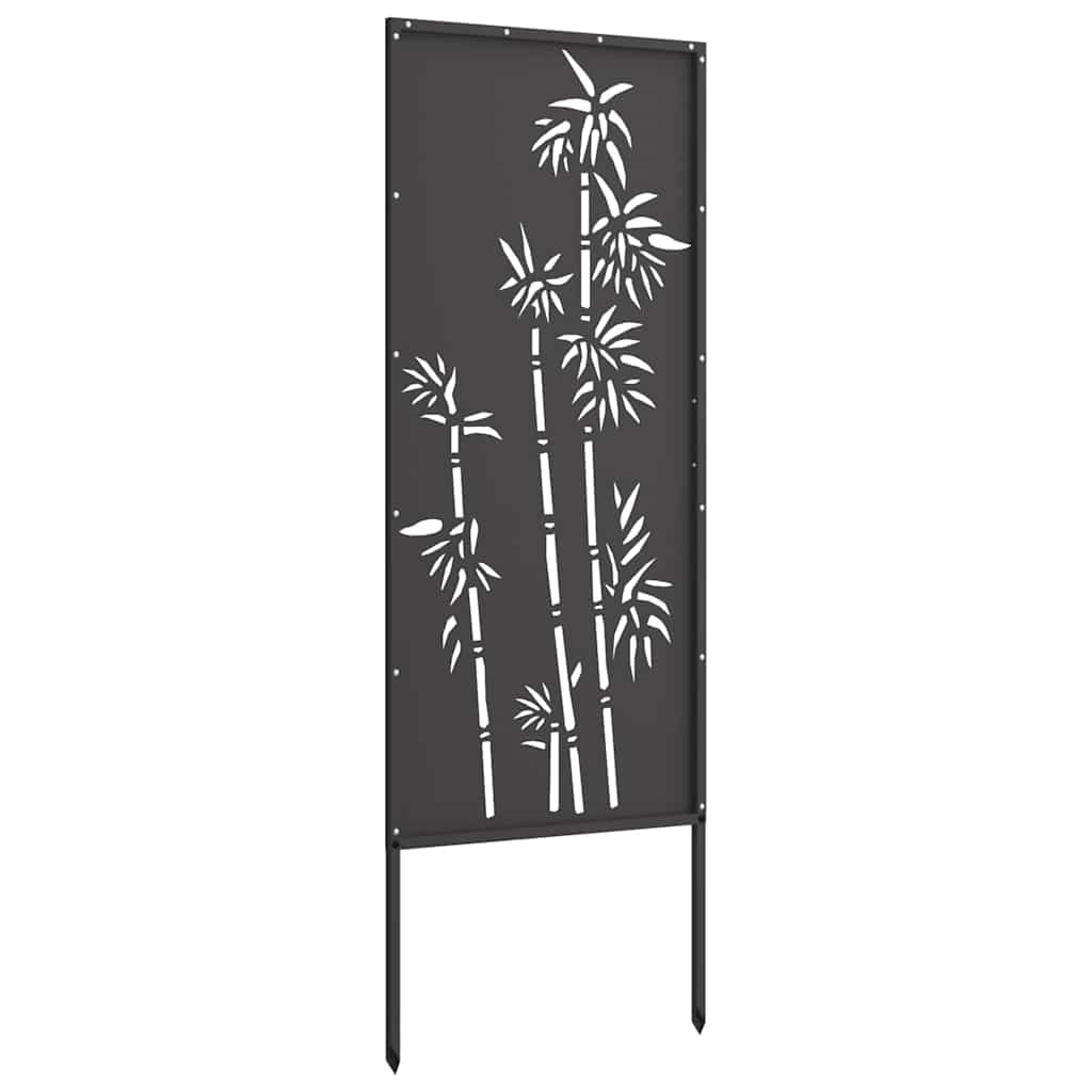Kertvédő vászon Fekete 50 x 140 cm Hidegen hengerelt acél
