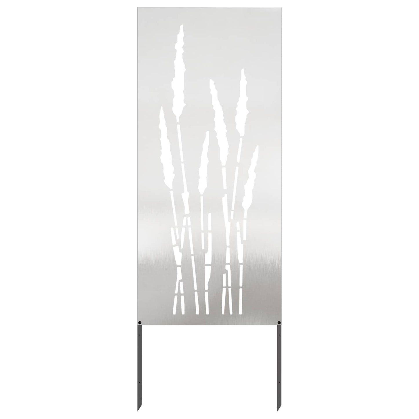 Kertvédő vászon Virágos Ezüst 50 x 140 cm Rozsdamentes acél