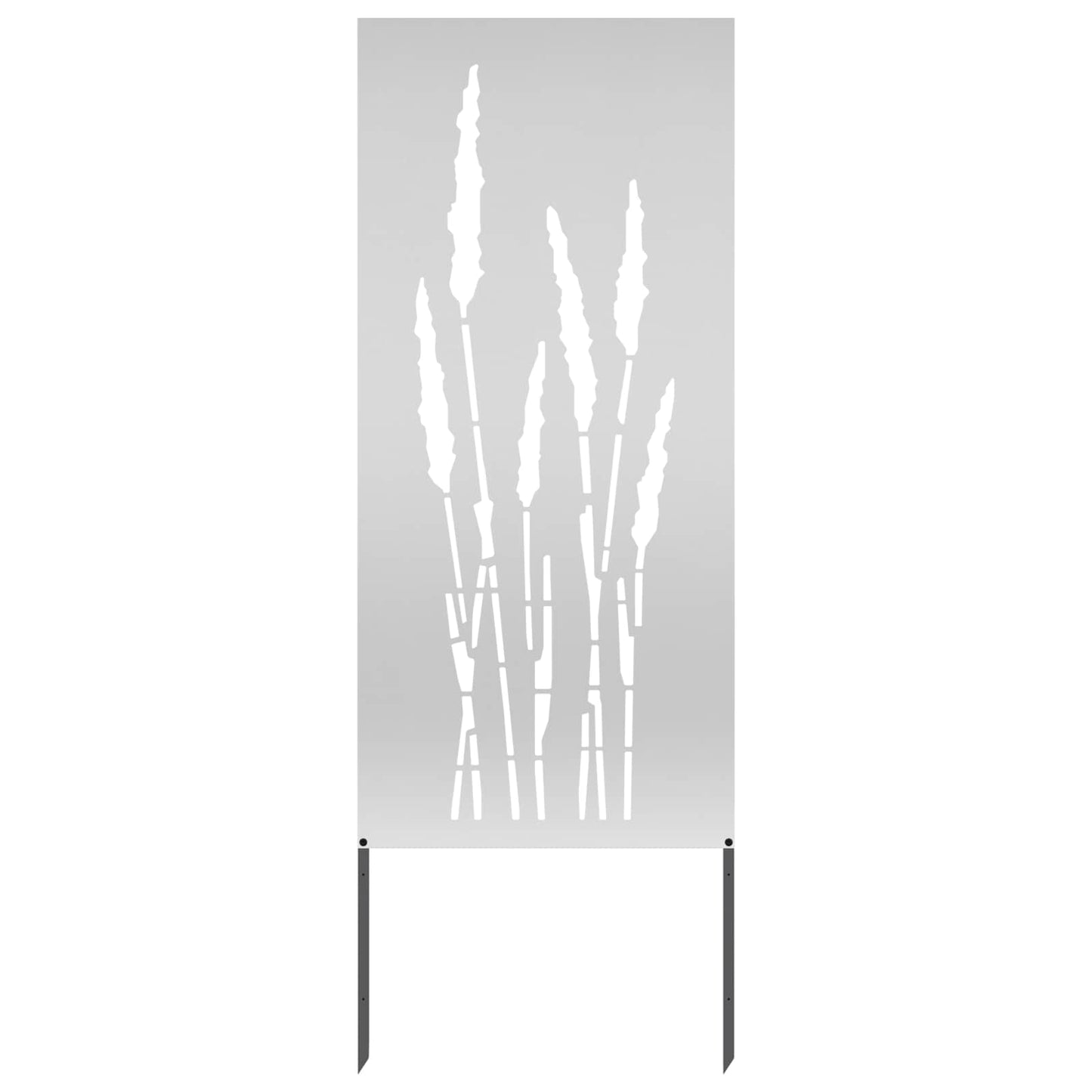 Kertvédő vászon Virágos Ezüst 50 x 140 cm Horganyzott acél