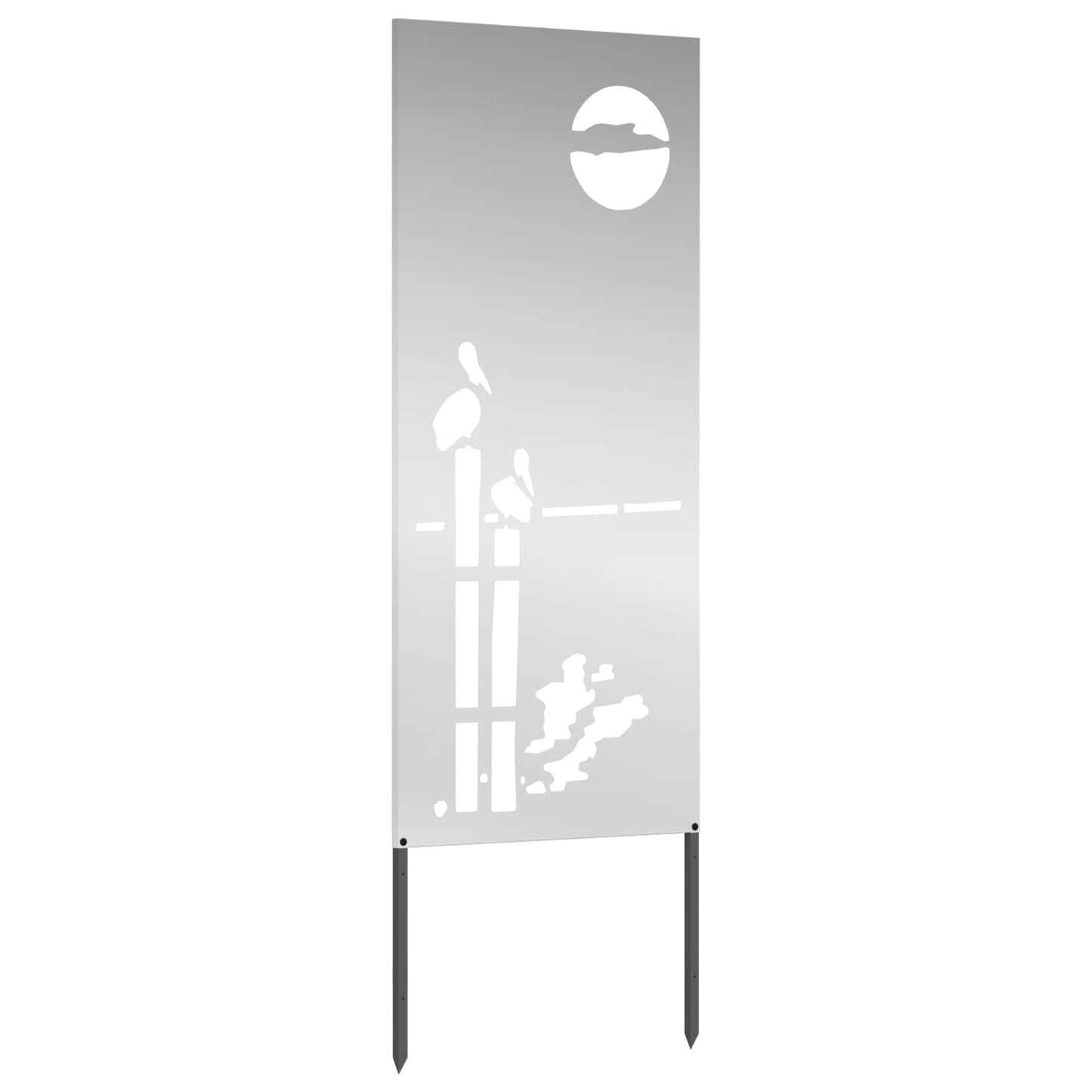Kertvédő vászon Ezüst 50 x 140 cm Horganyzott acél