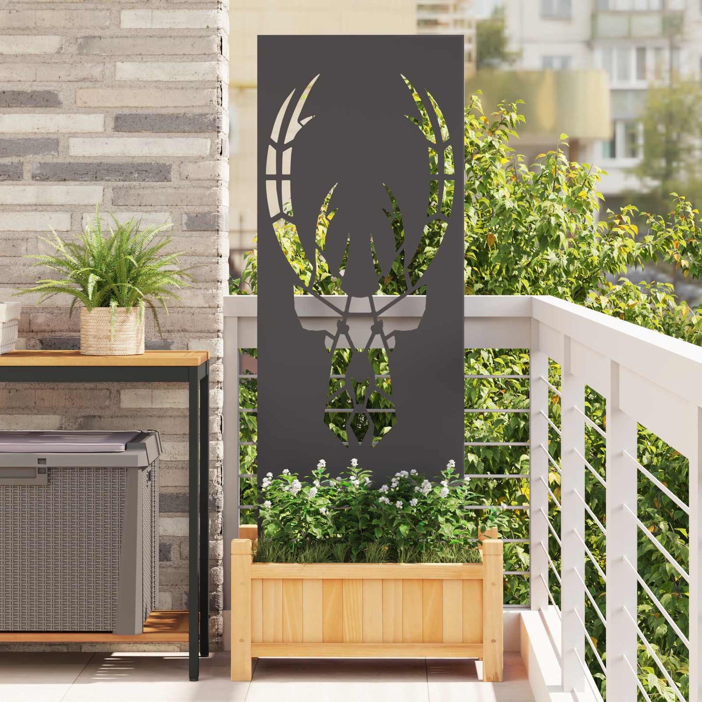 Kertvédő vászon Fekete 50 x 140 cm Hidegen hengerelt acél