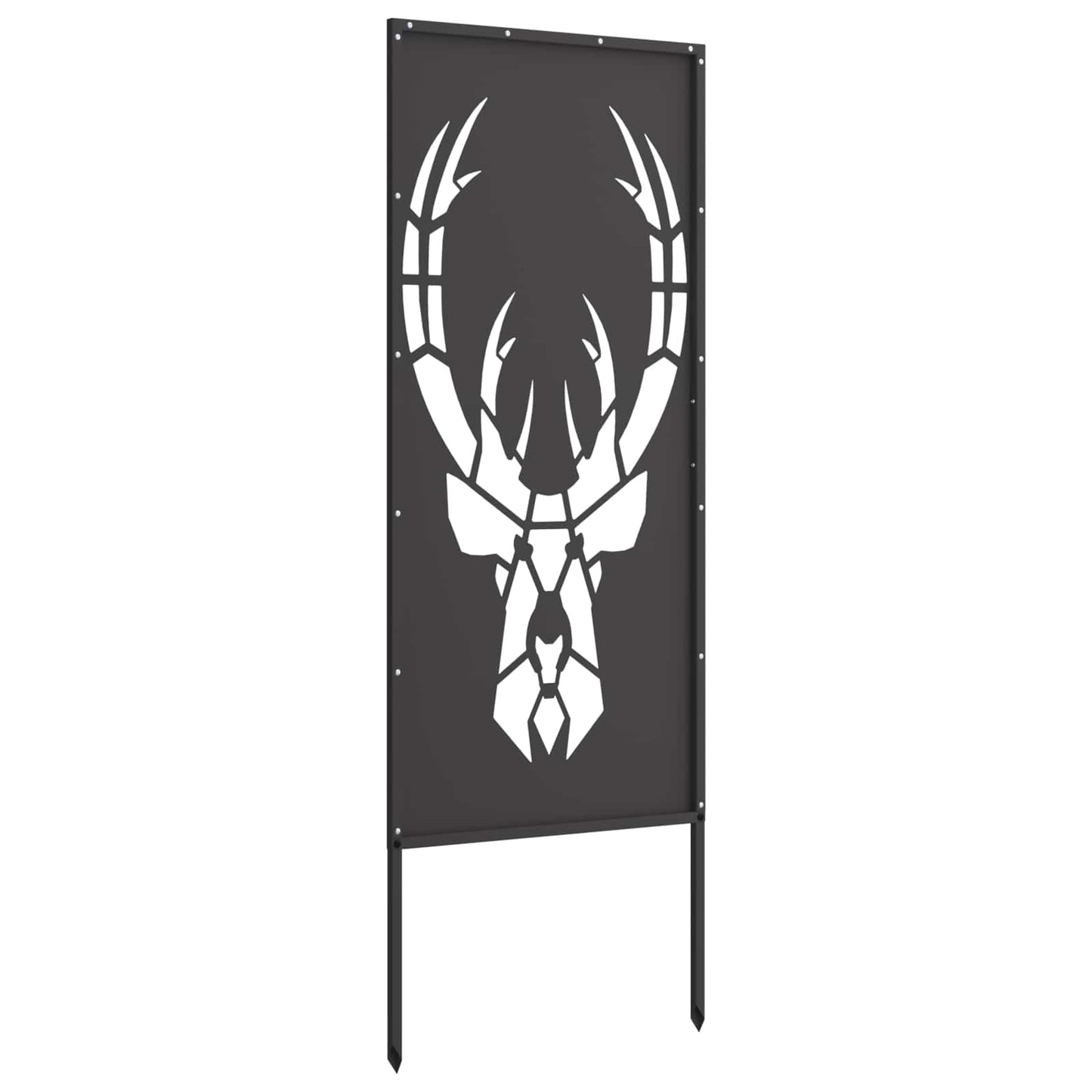 Kertvédő vászon Fekete 50 x 140 cm Hidegen hengerelt acél