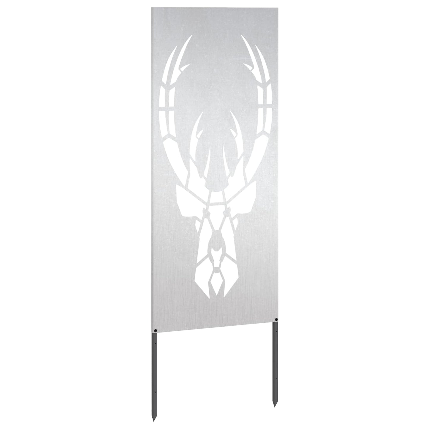 Kertvédő vászon Állatnyomat Ezüst 50 x 140 cm Rozsdamentes acél