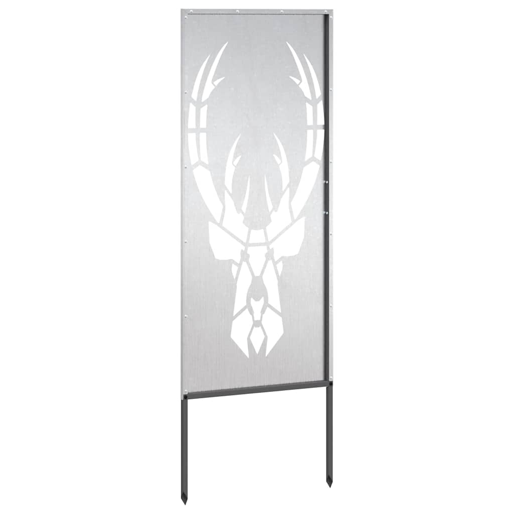 Kertvédő vászon Állatnyomat Ezüst 50 x 140 cm Rozsdamentes acél