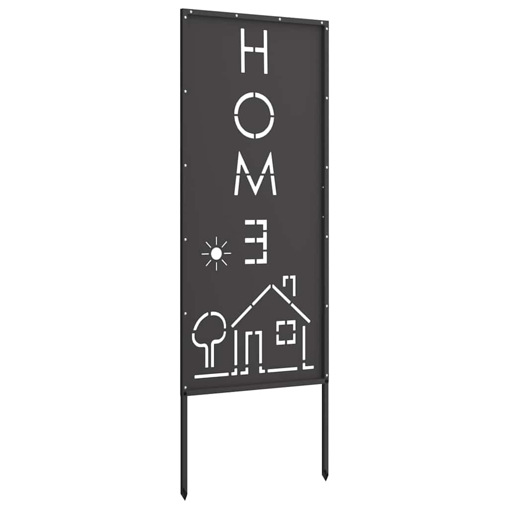 Kertvédő vászon Fekete 50 x 140 cm Hidegen hengerelt acél