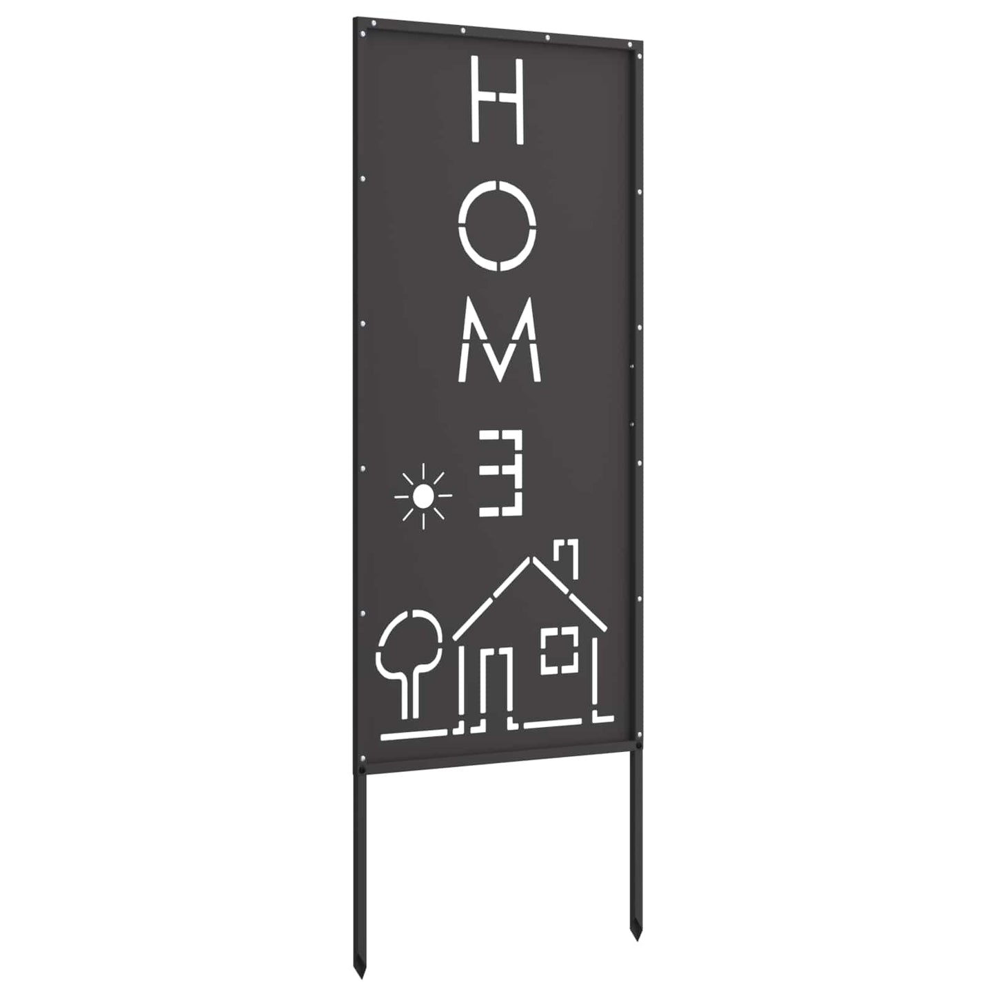 Kertvédő vászon Fekete 50 x 140 cm Hidegen hengerelt acél