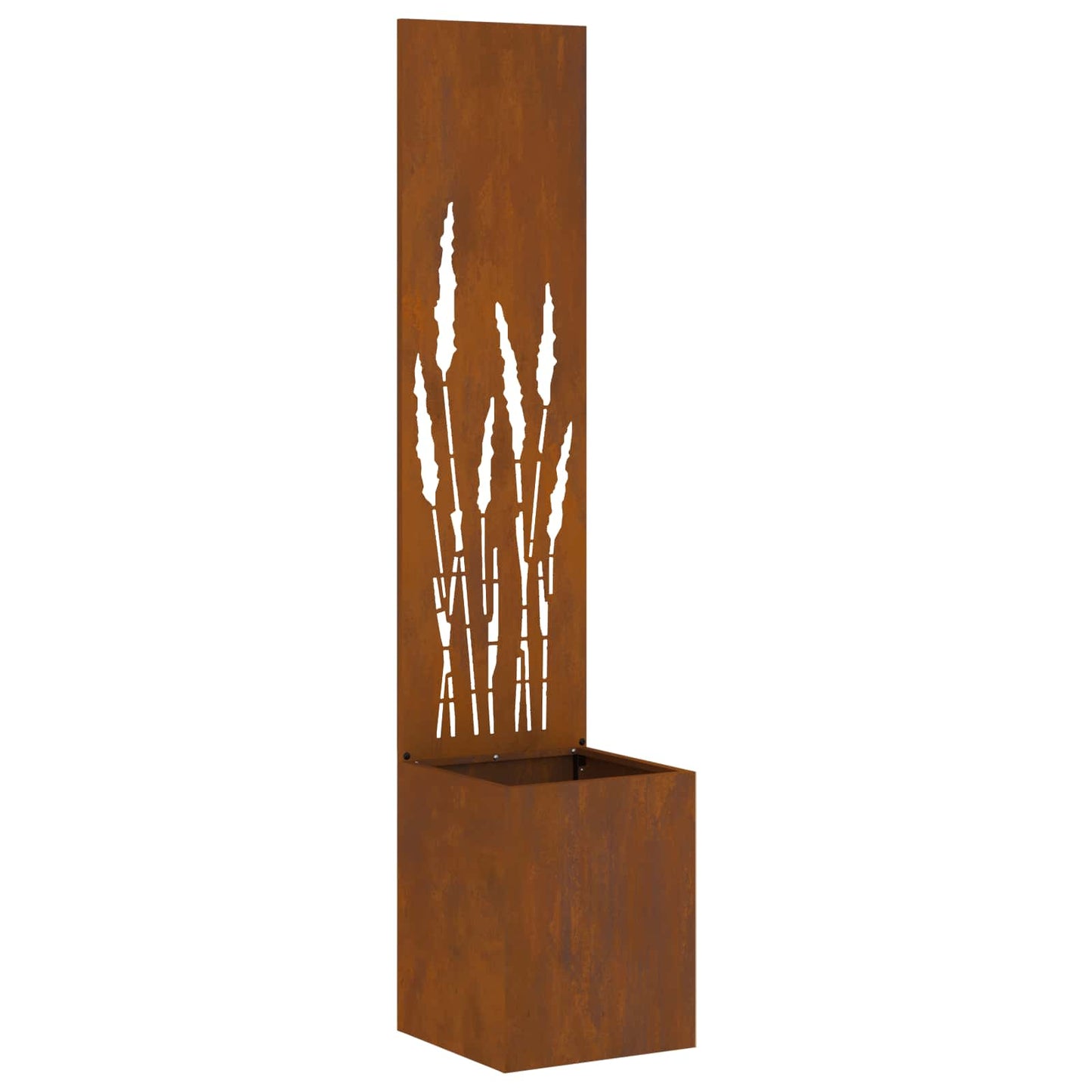 Kertvédő vászon Rozsdás 32 x 32 x 150 cm Időjárásálló acél
