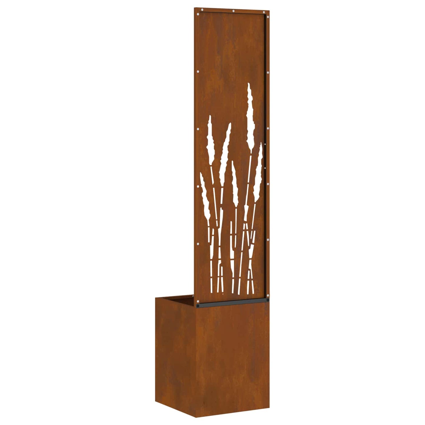 Kertvédő vászon Rozsdás 32 x 32 x 150 cm Időjárásálló acél
