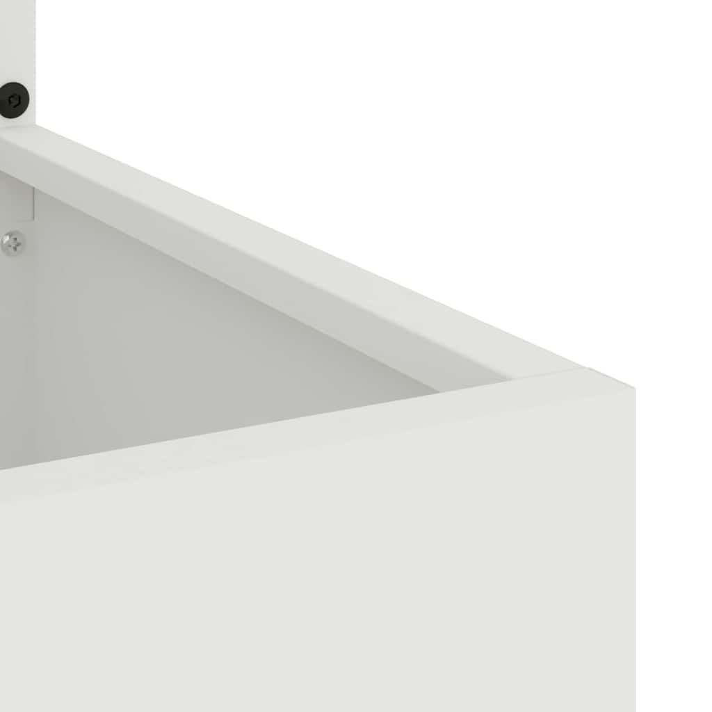 Kertvédő vászon Fehér 50 x 32 x 150 cm Hidegen hengerelt acél