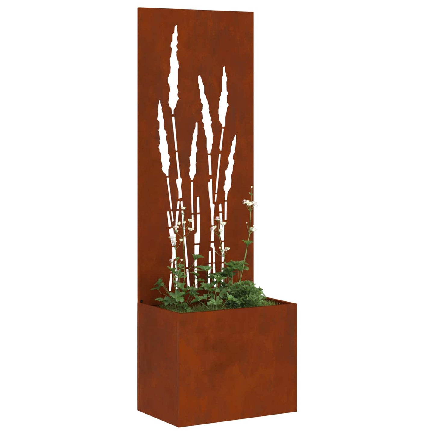 Kertvédő vászon Rozsdás 50 x 32 x 150 cm időjárásálló acél
