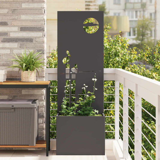 Kertvédő vászon Fekete 50 x 150 cm Hidegen hengerelt acél