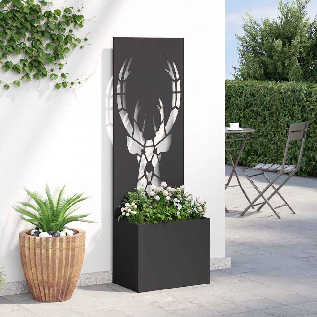 Kertvédő vászon Fekete 50 x 32 x 150 cm Hidegen hengerelt acél