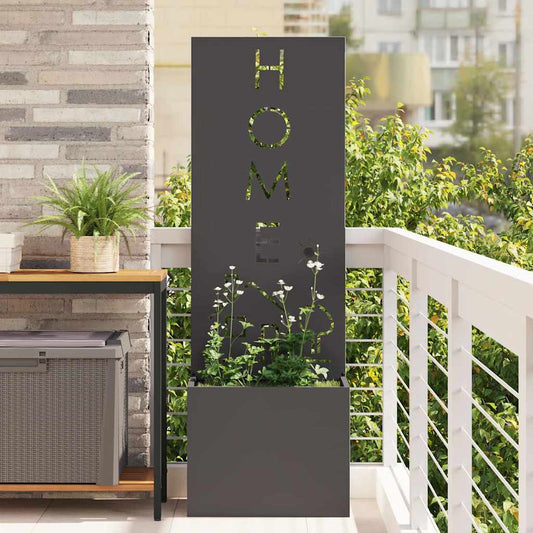 Kertvédő vászon Fekete 50 x 150 cm Hidegen hengerelt acél