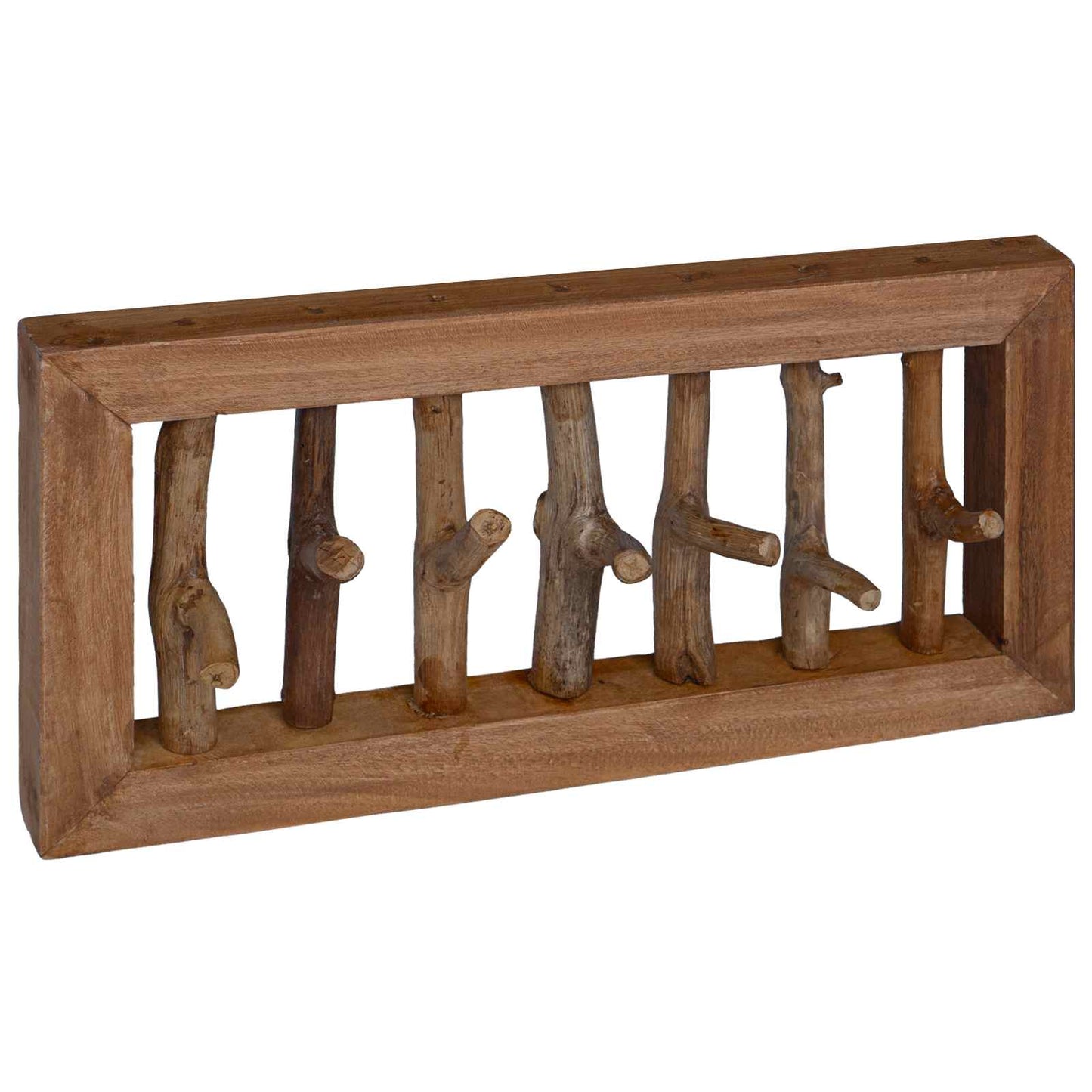 Kabát Kampó Természetes 50 x 10 x 25 cm Tömör Mahagóni Fa