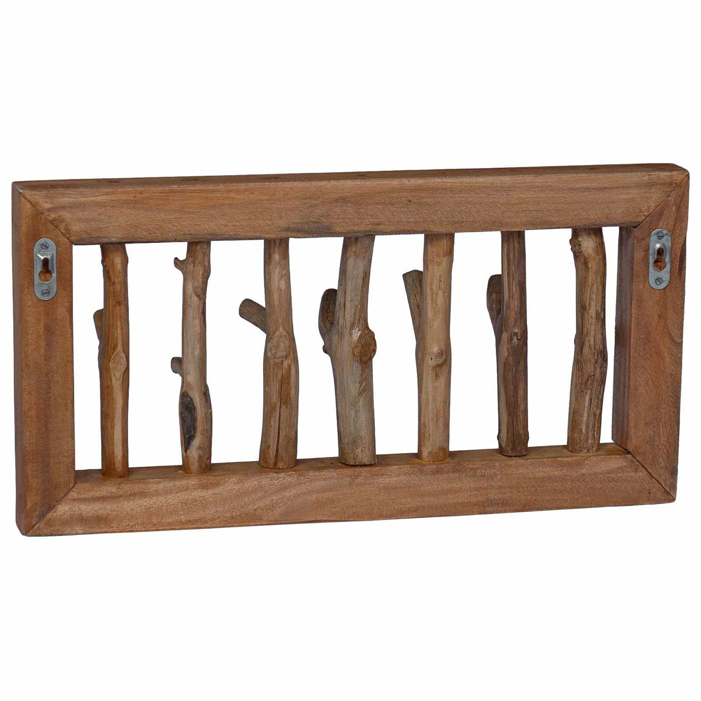 Kabát Kampó Természetes 50 x 10 x 25 cm Tömör Mahagóni Fa