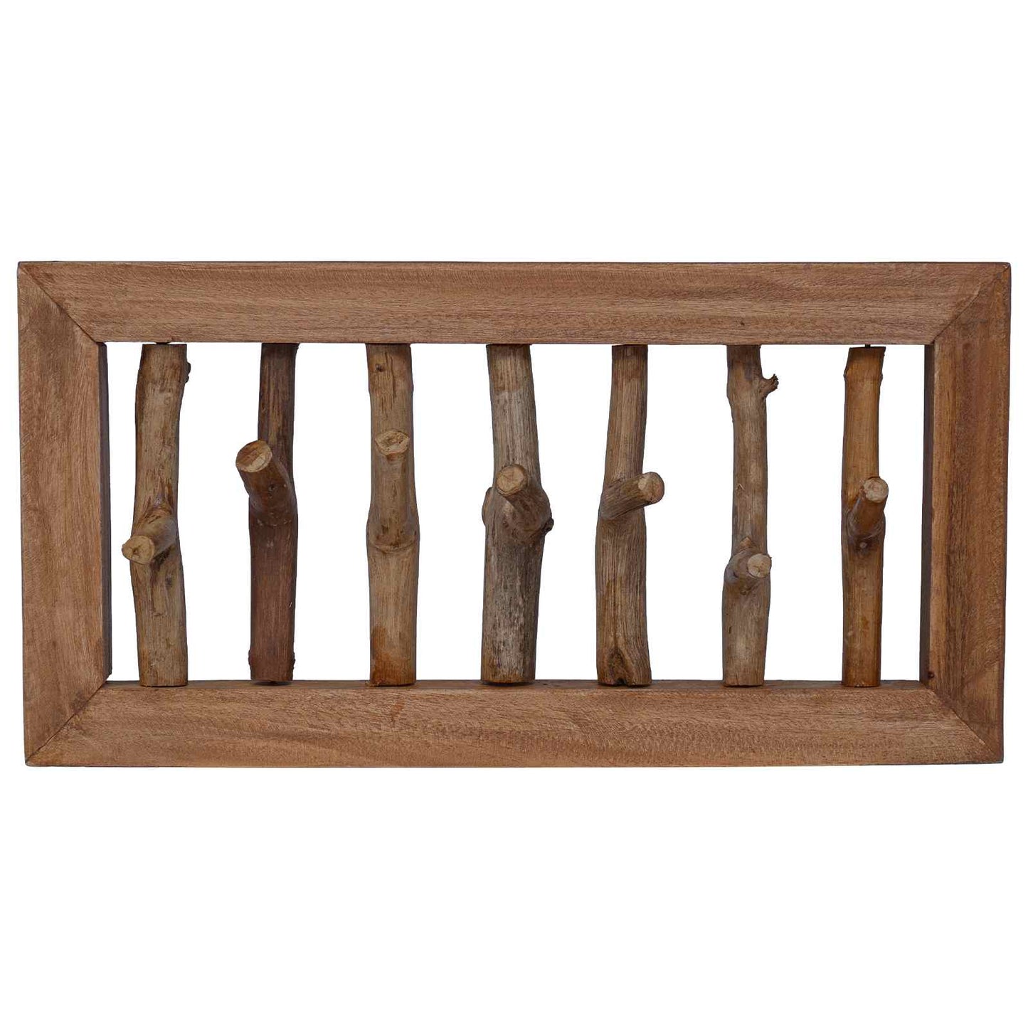 Kabát Kampó Természetes 50 x 10 x 25 cm Tömör Mahagóni Fa