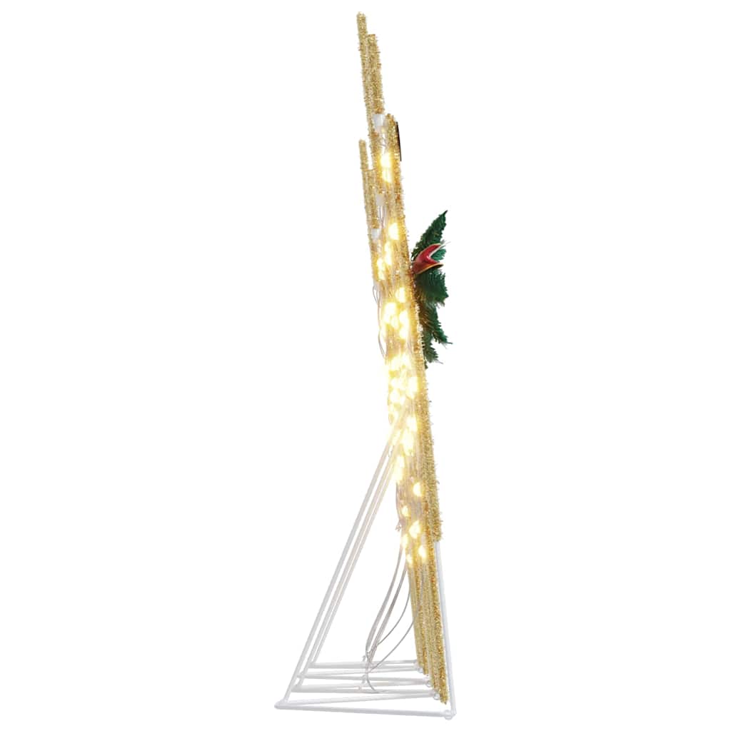 LED Rénszarvasok 4 pcs Arany szövet
