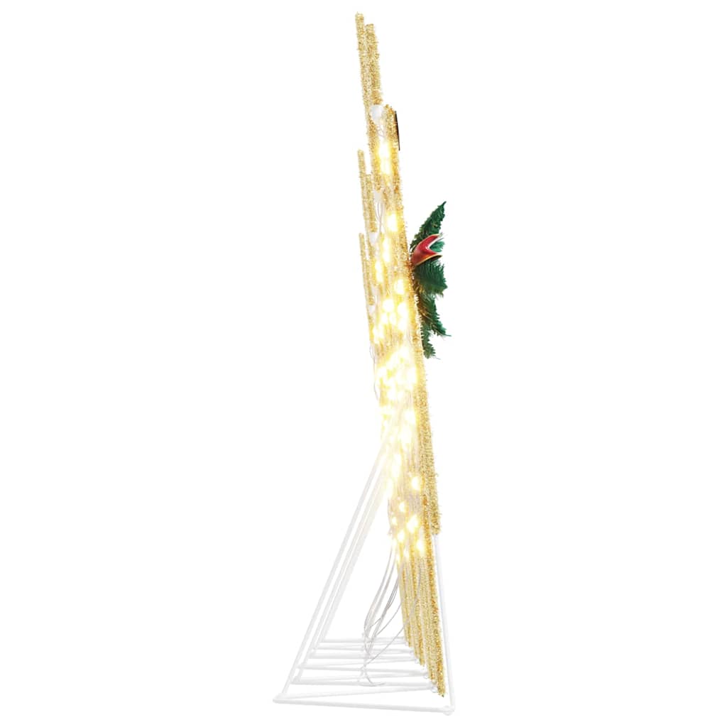 LED Rénszarvasok 6 pcs Arany szövet