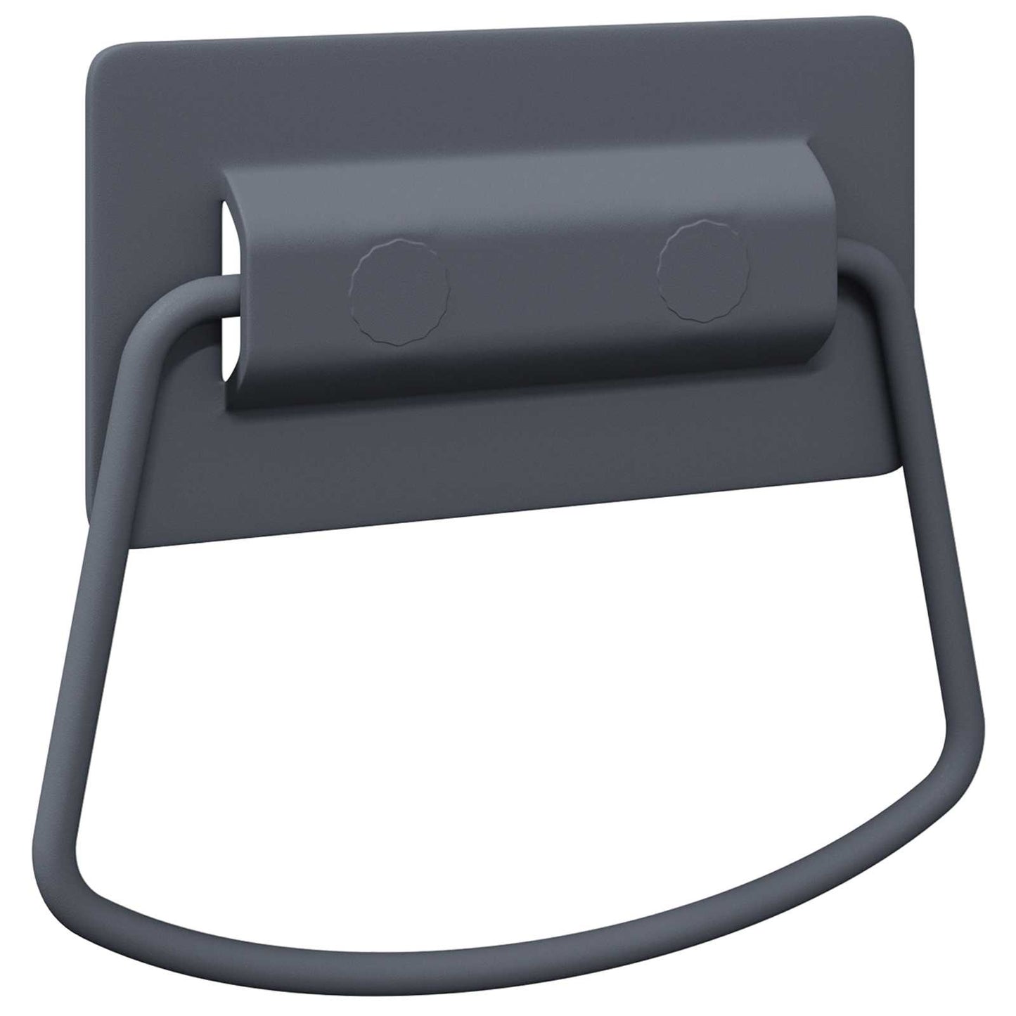 Szekrény Fogantyúk 12 pcs Antracit 85 x 45 mm Fém