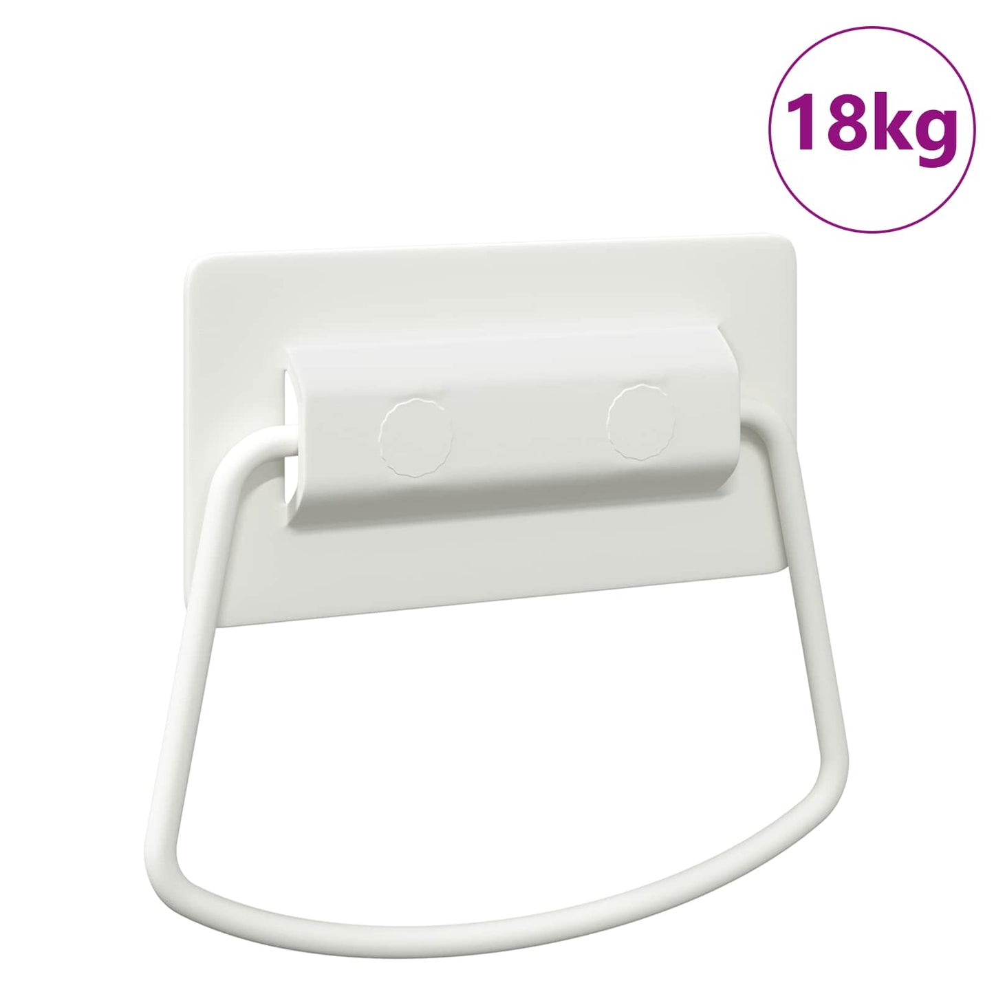 Szekrény Fogantyúk Fehér 85 x 45 mm Fém