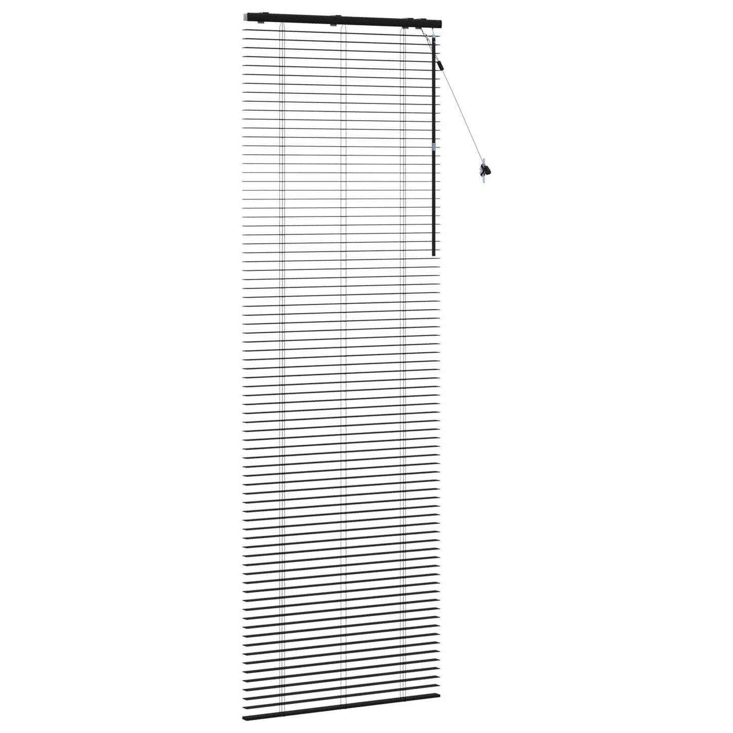 Zsaluzia Fekete 75 x 250 cm 35 mm Masszív Paulownia fa
