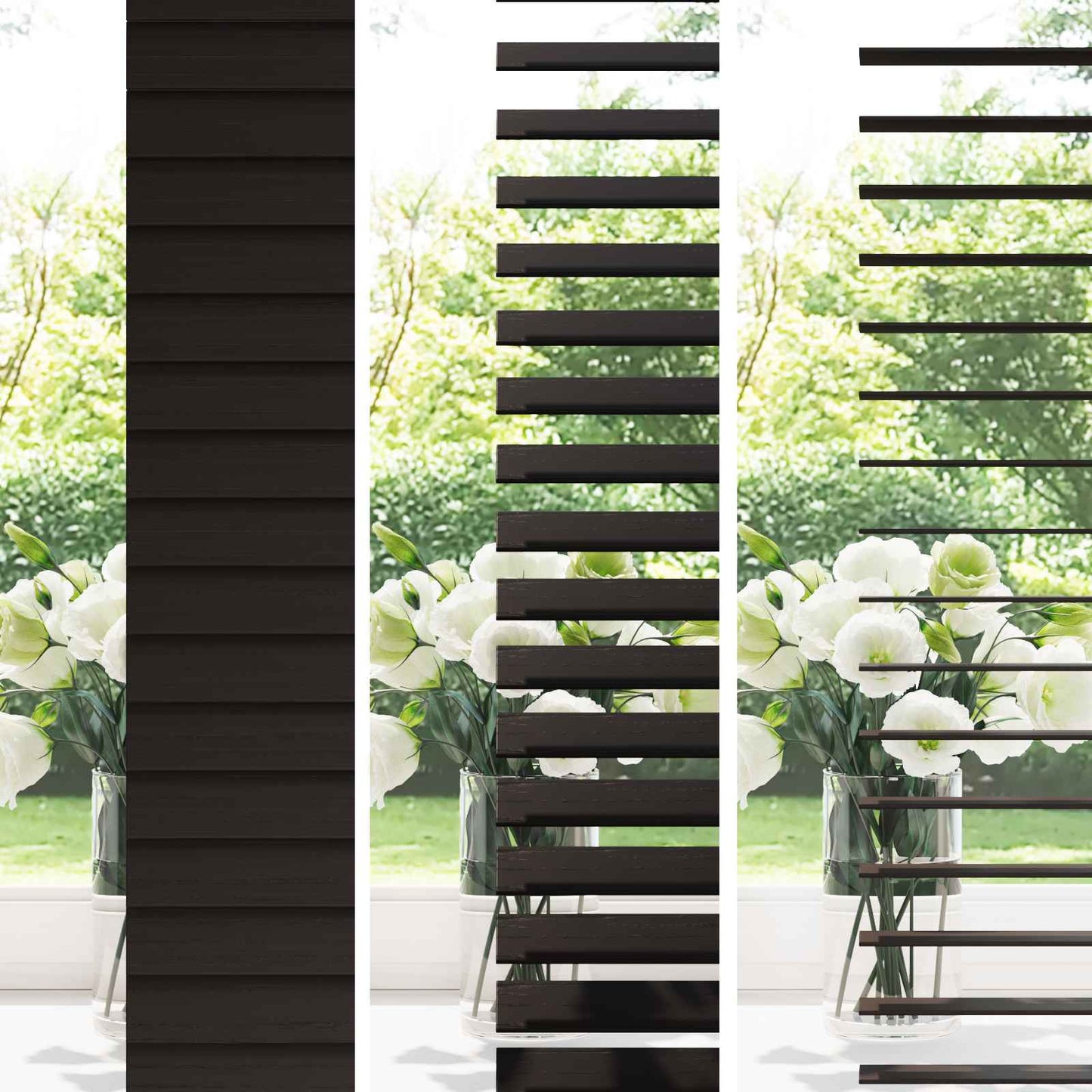 Zsaluzia Sötét Barna 50 x 130 cm 35 mm Masszív Paulownia fa