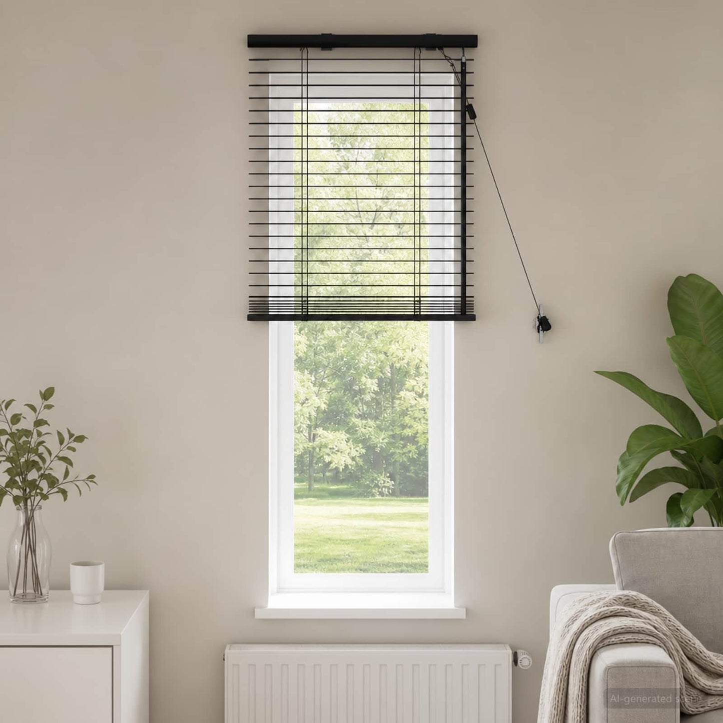 Zsaluzia Sötét Barna 55 x 130 cm 35 mm Masszív Paulownia fa