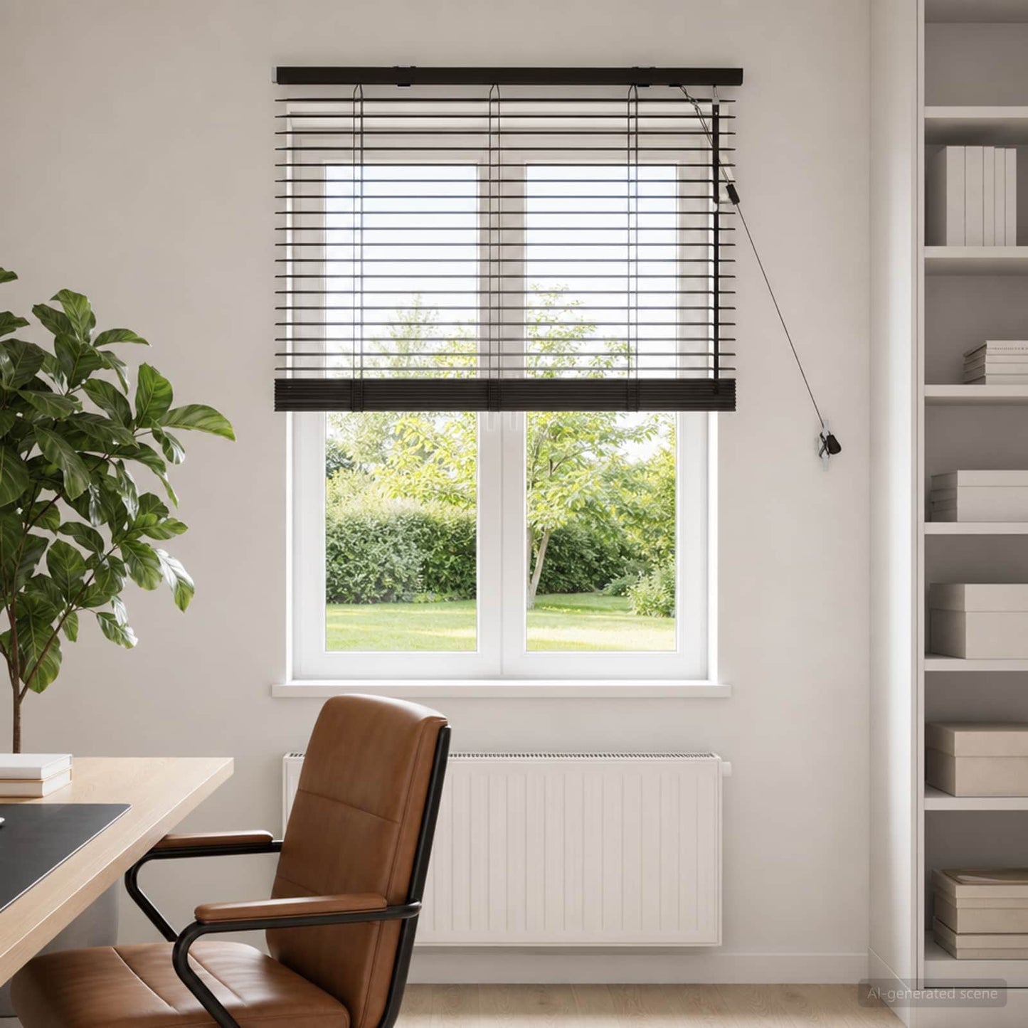 Zsaluzia Sötét Barna 70 x 130 cm 35 mm Masszív Paulownia fa