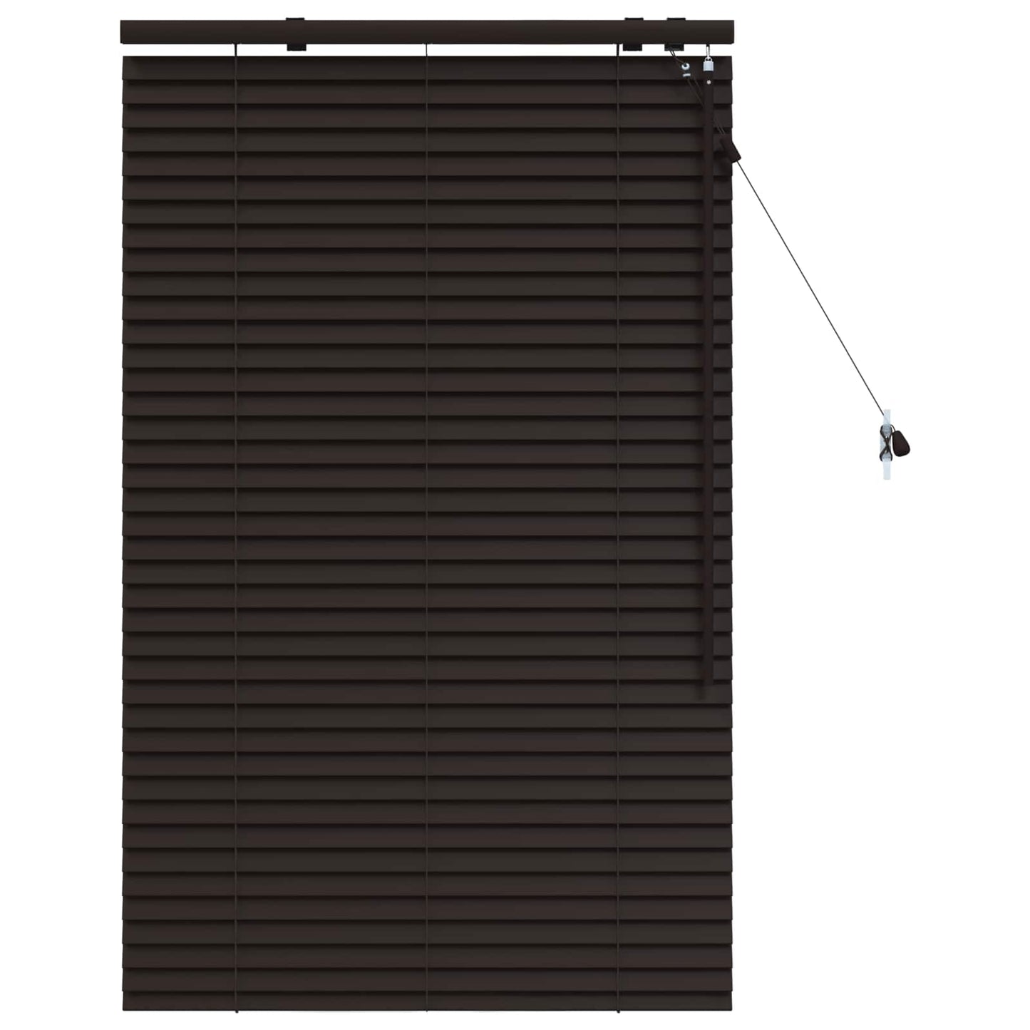 Zsaluzia Sötét Barna 80 x 130 cm 35 mm Masszív Paulownia fa