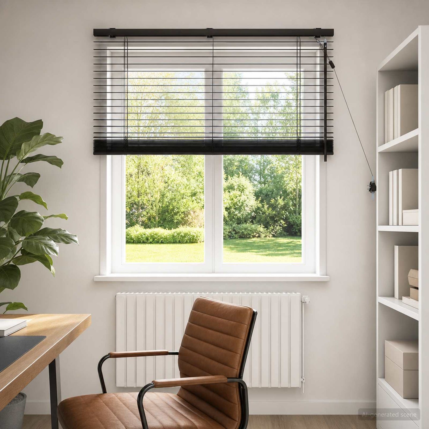 Zsaluzia Sötét Barna 100 x 130 cm 35 mm Masszív Paulownia fa
