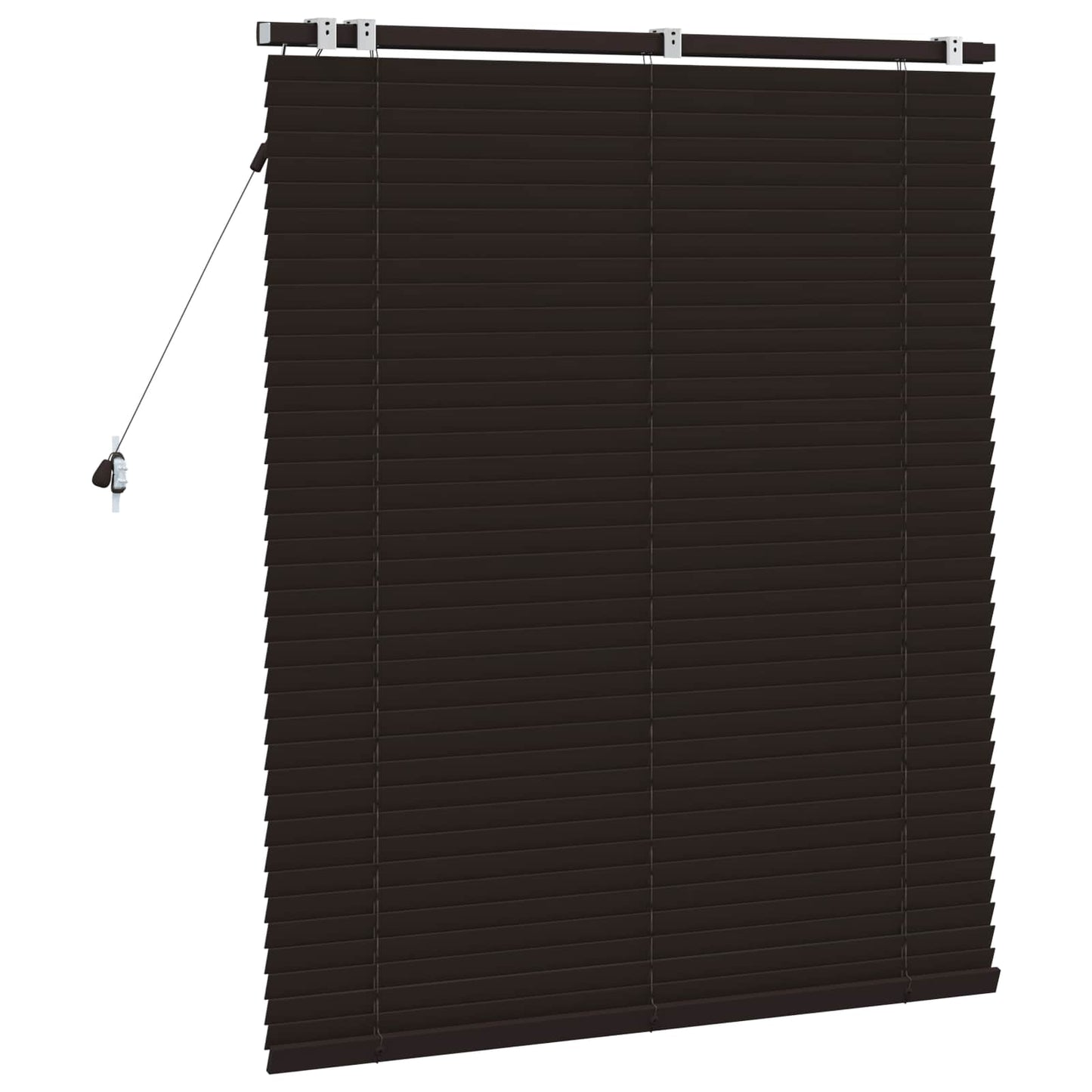 Zsaluzia Sötét Barna 120 x 130 cm 35 mm Masszív Paulownia fa