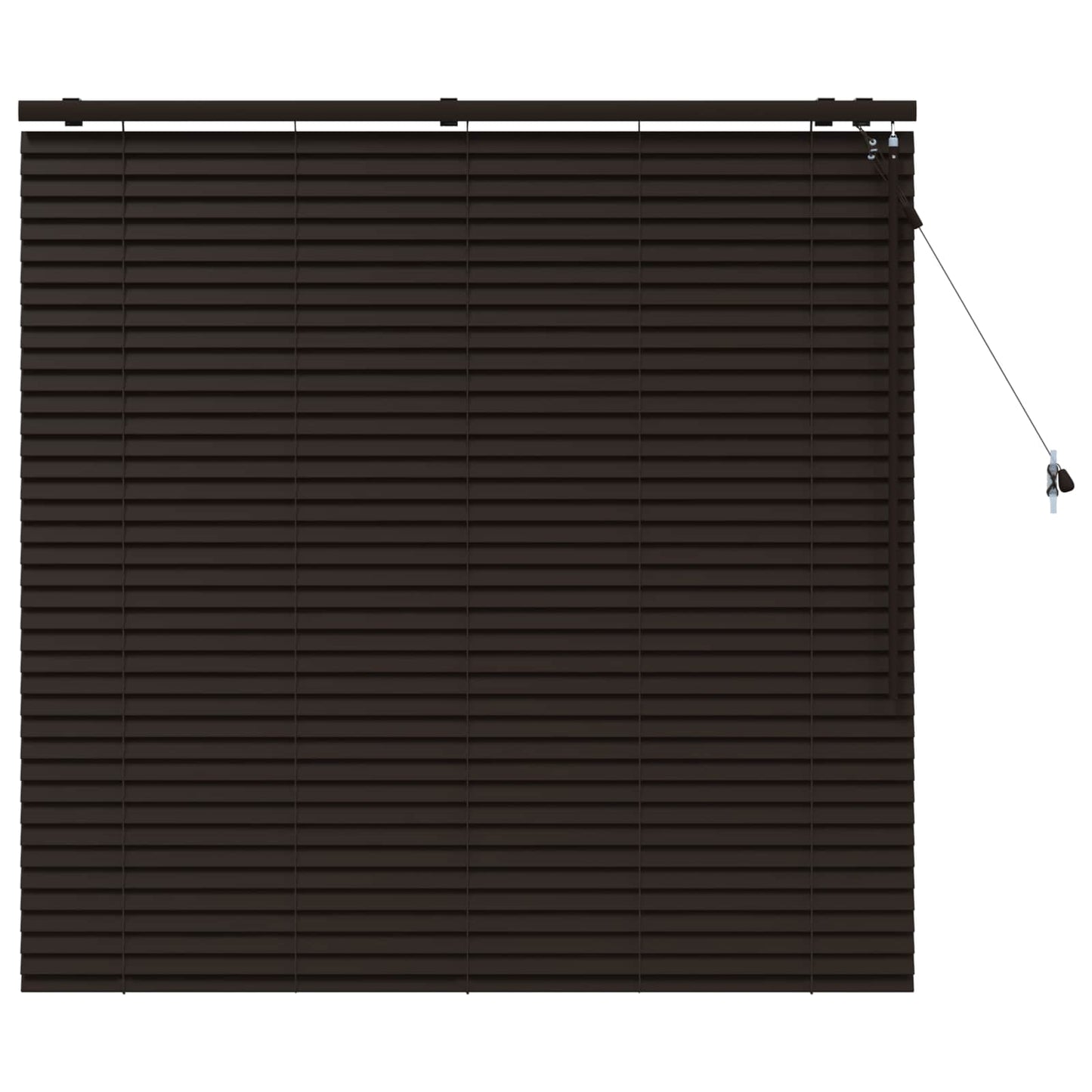 Zsaluzia Sötét Barna 135 x 130 cm 35 mm Masszív Paulownia fa