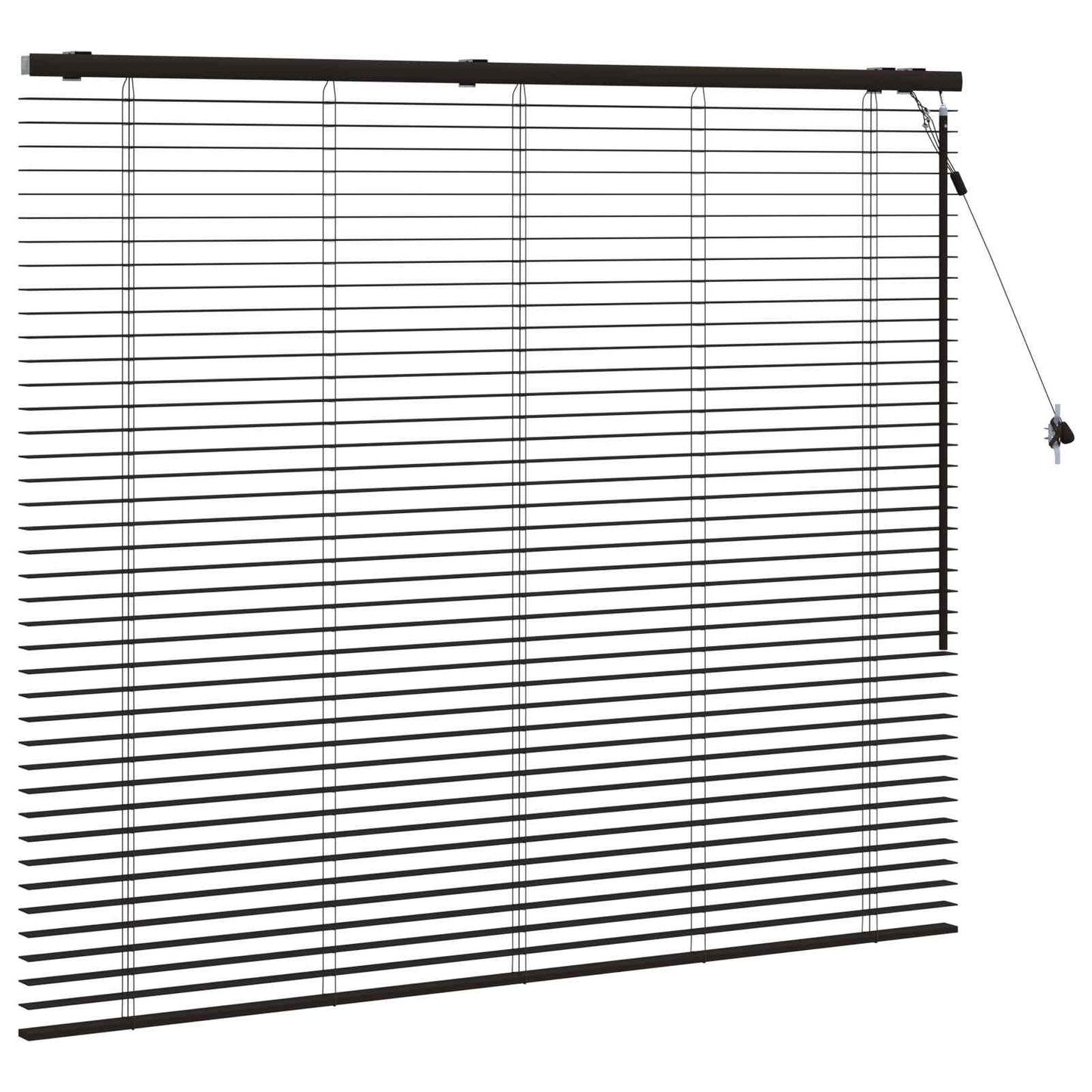 Zsaluzia Sötét Barna 145 x 130 cm 35 mm Masszív Paulownia fa