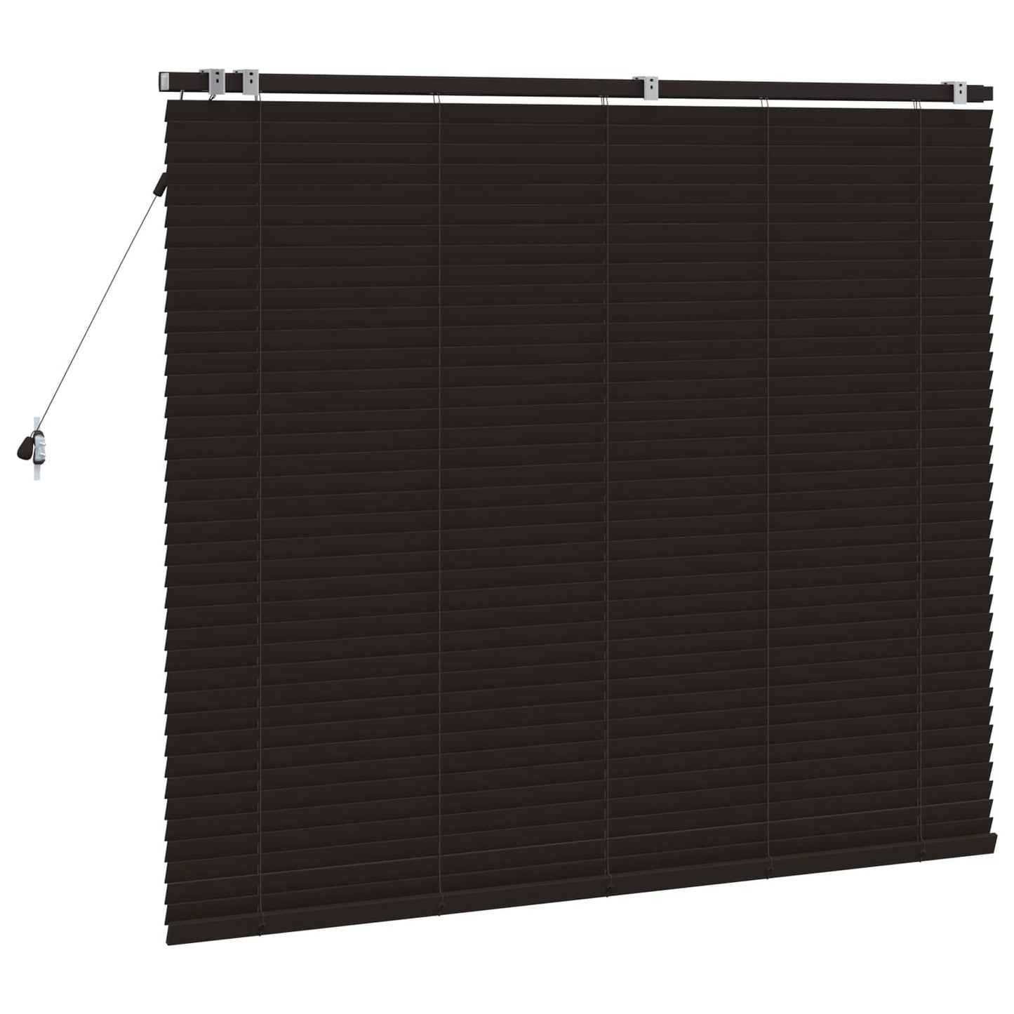 Zsaluzia Sötét Barna 150 x 130 cm 35 mm Masszív Paulownia fa